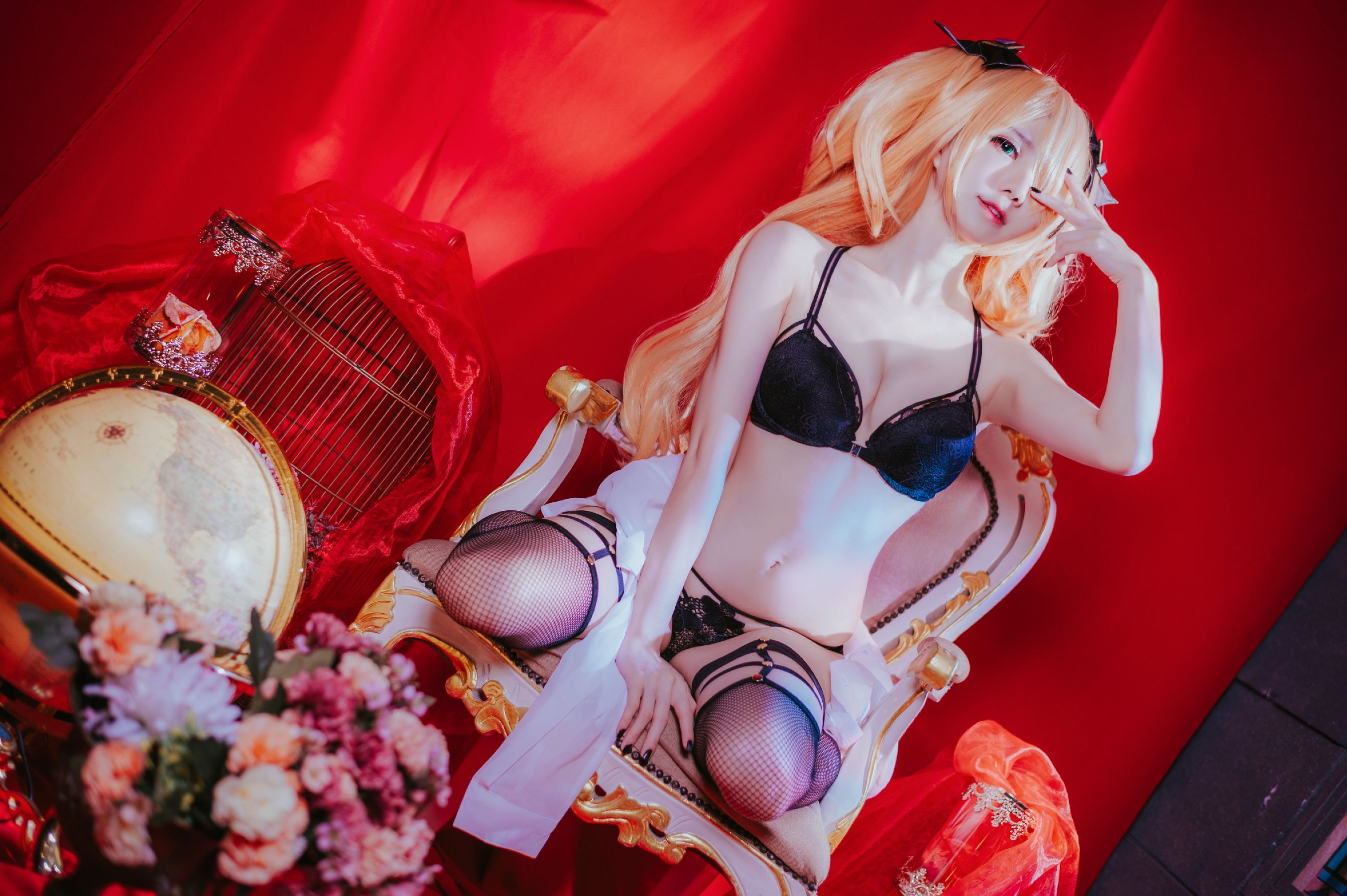 [福利COS] Sally Dorasnow - Fischl Gothic Lingerie
