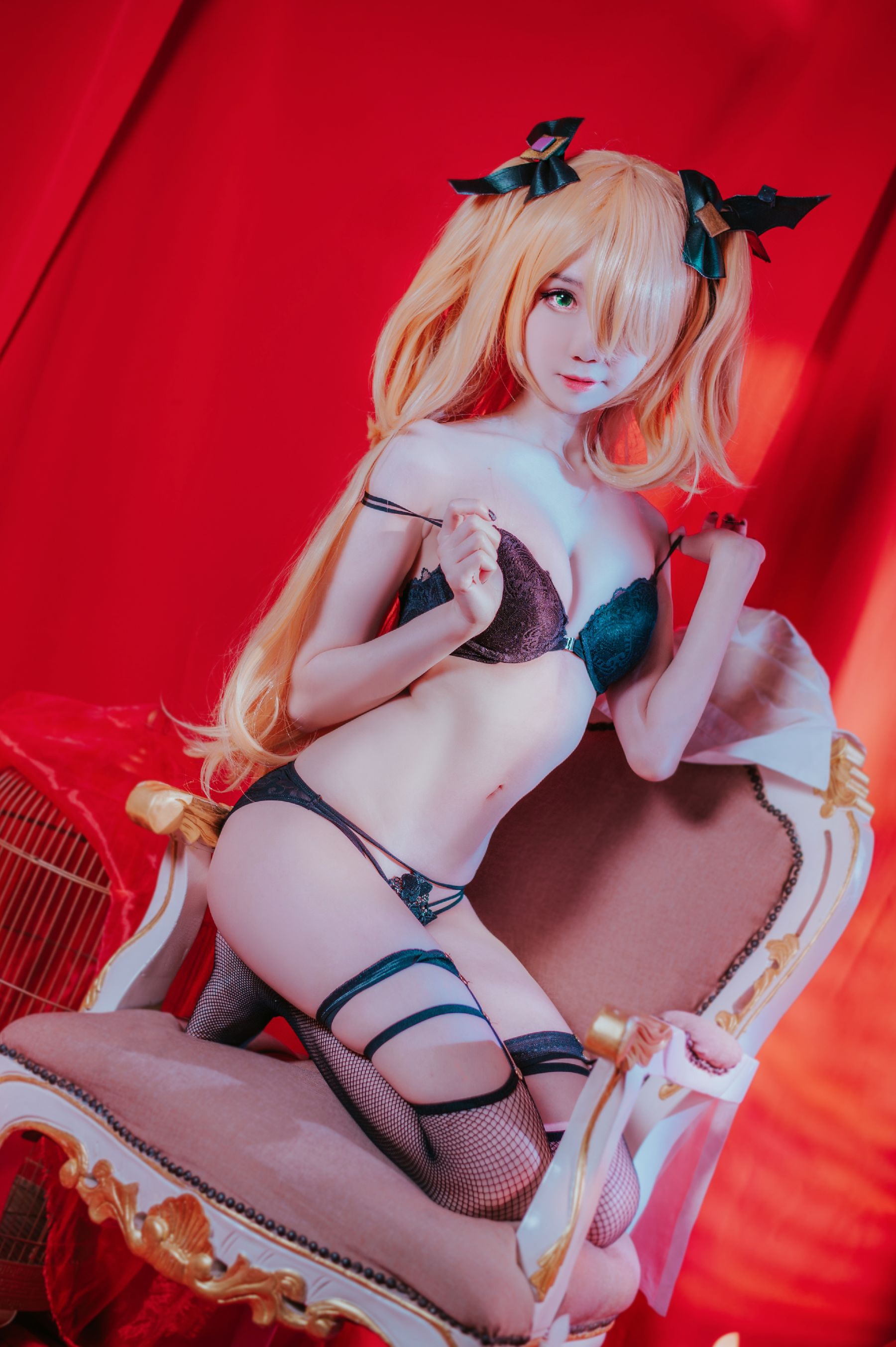 [福利COS] Sally Dorasnow - Fischl Gothic Lingerie