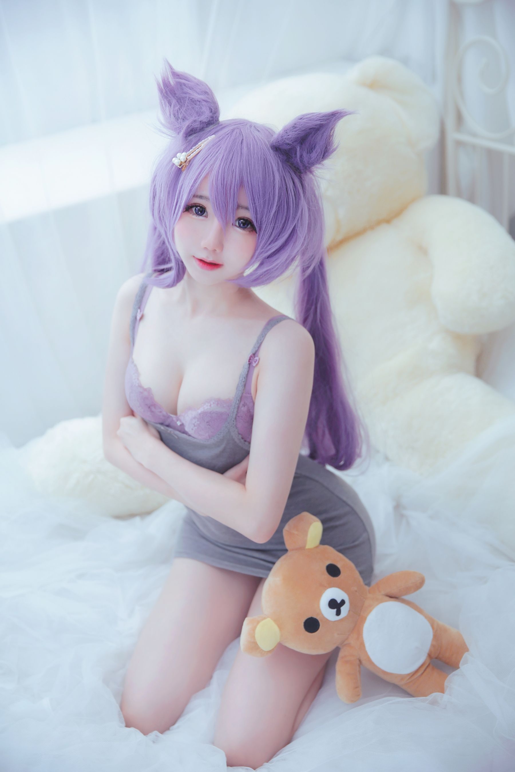 [福利COS] Sally Dorasnow - Keqing Lingerie