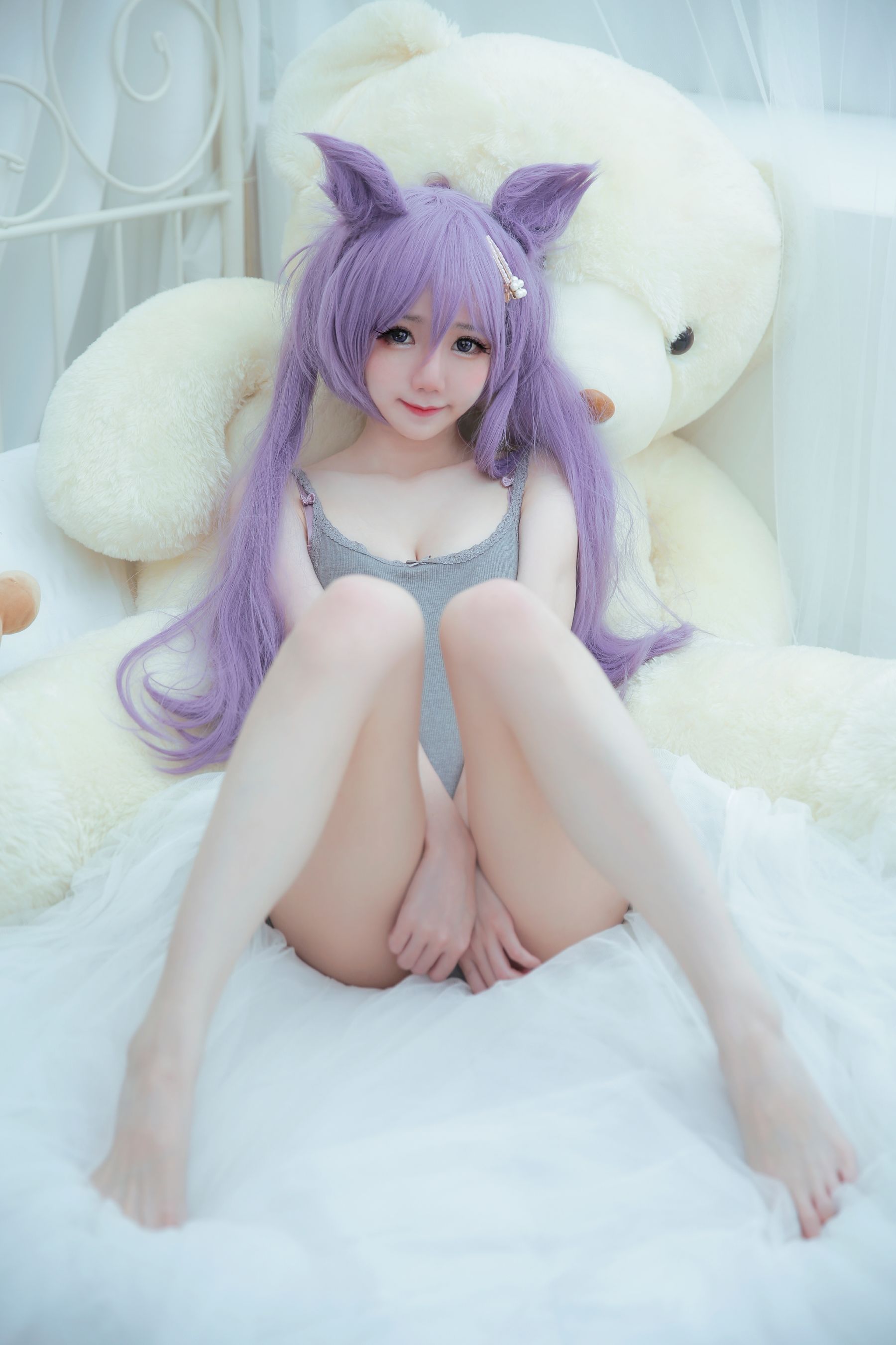[福利COS] Sally Dorasnow - Keqing Lingerie