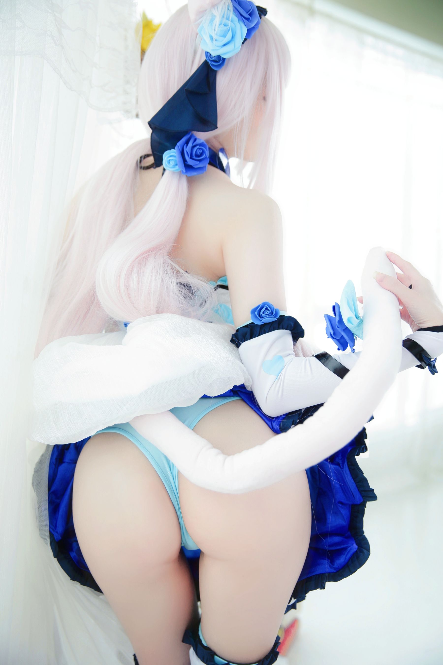 [福利COS] Sally Dorasnow - Nekopara Vanilla Lingerie