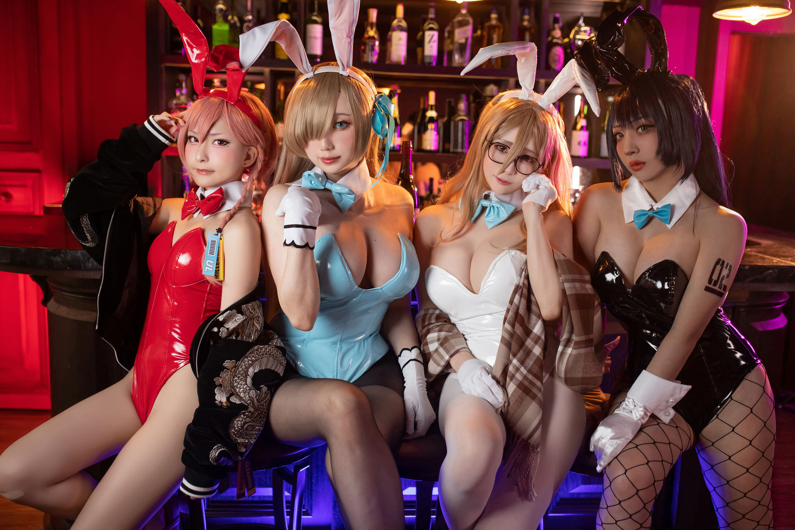 [福利COS] Sameki - 一之濑亚丝娜 兔女郎