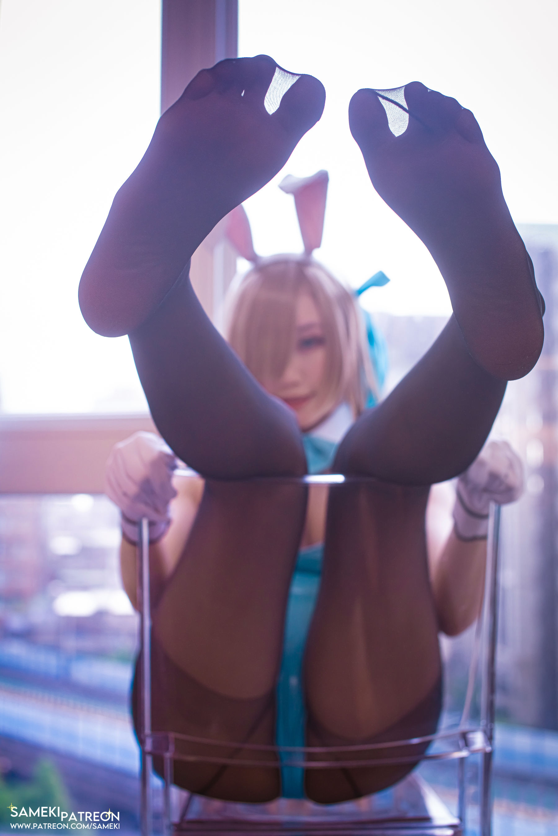 [福利COS] Sameki - 一之濑亚丝娜 兔女郎