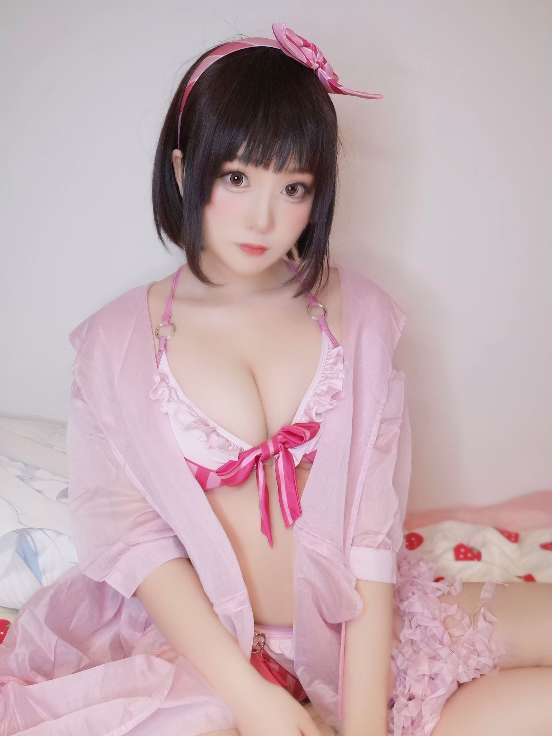 [福利COS] Yuki亭 - 加藤恵水着