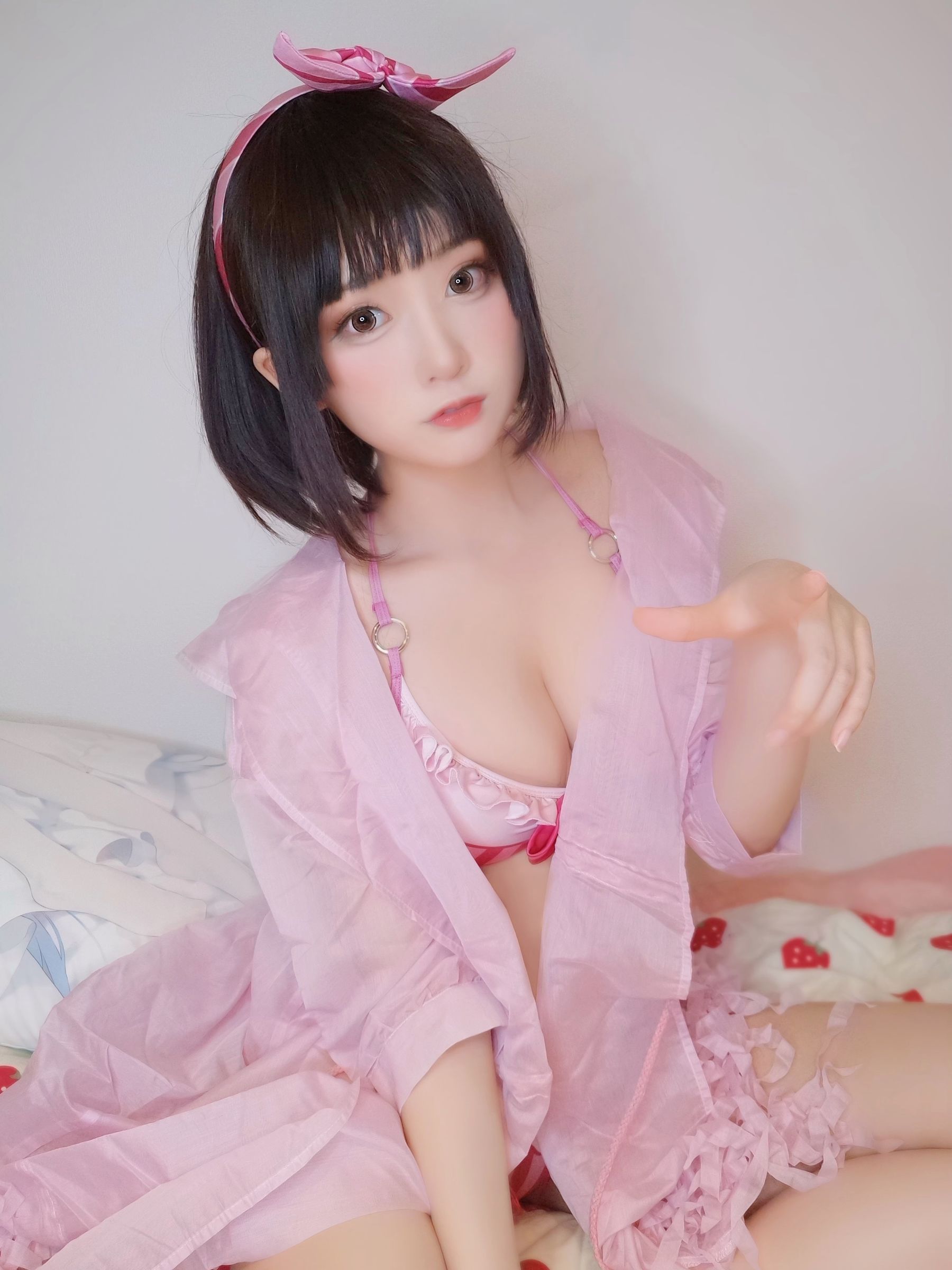[福利COS] Yuki亭 - 加藤恵水着