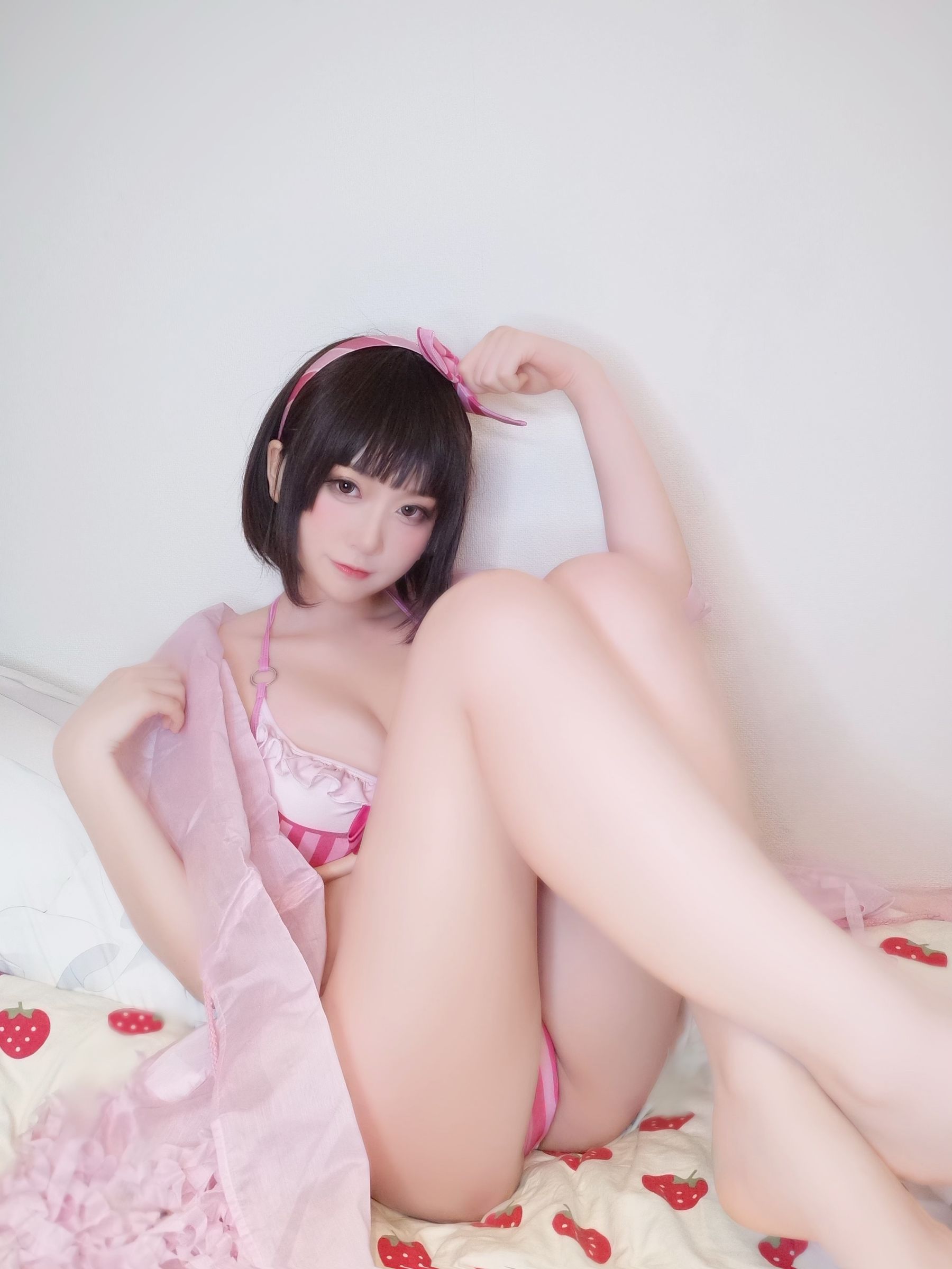 [福利COS] Yuki亭 - 加藤恵水着
