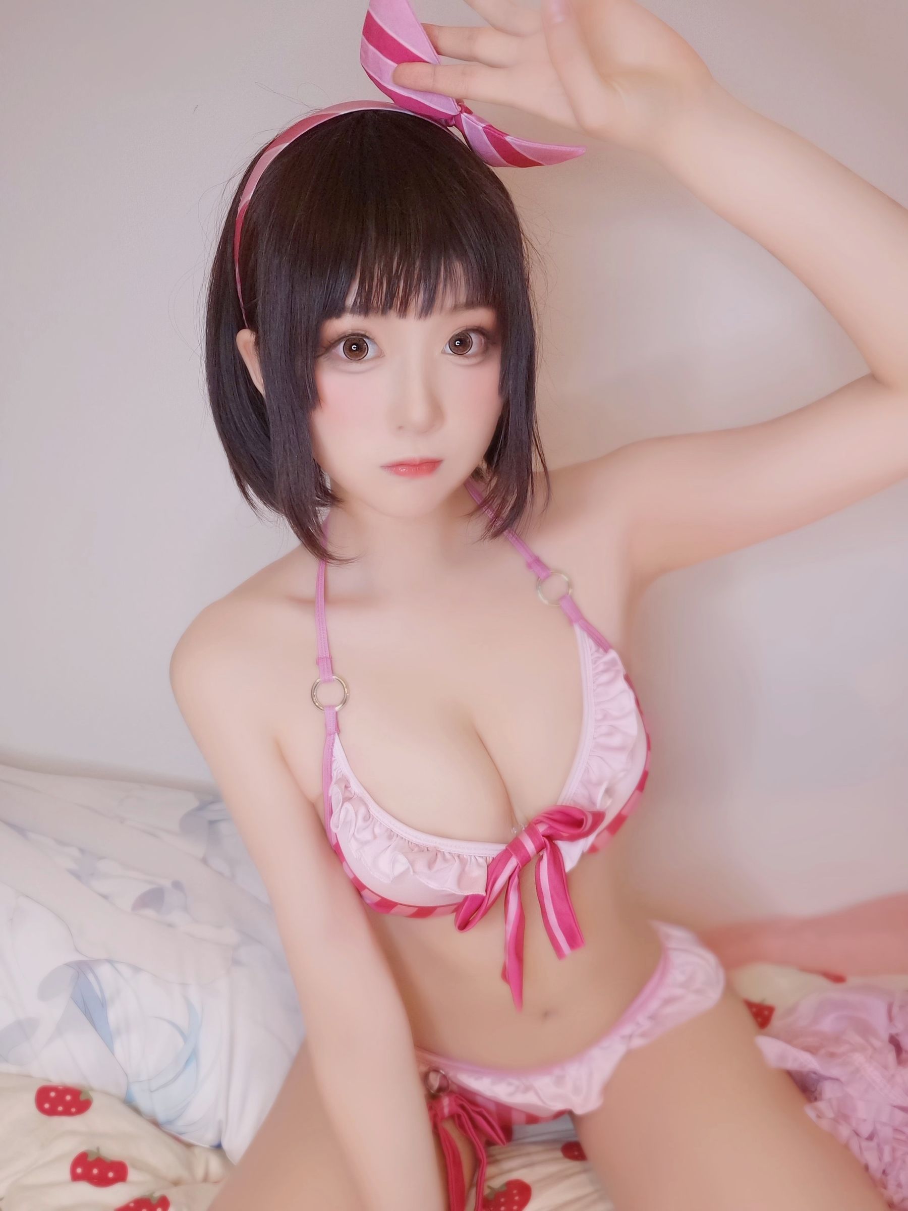 [福利COS] Yuki亭 - 加藤恵水着