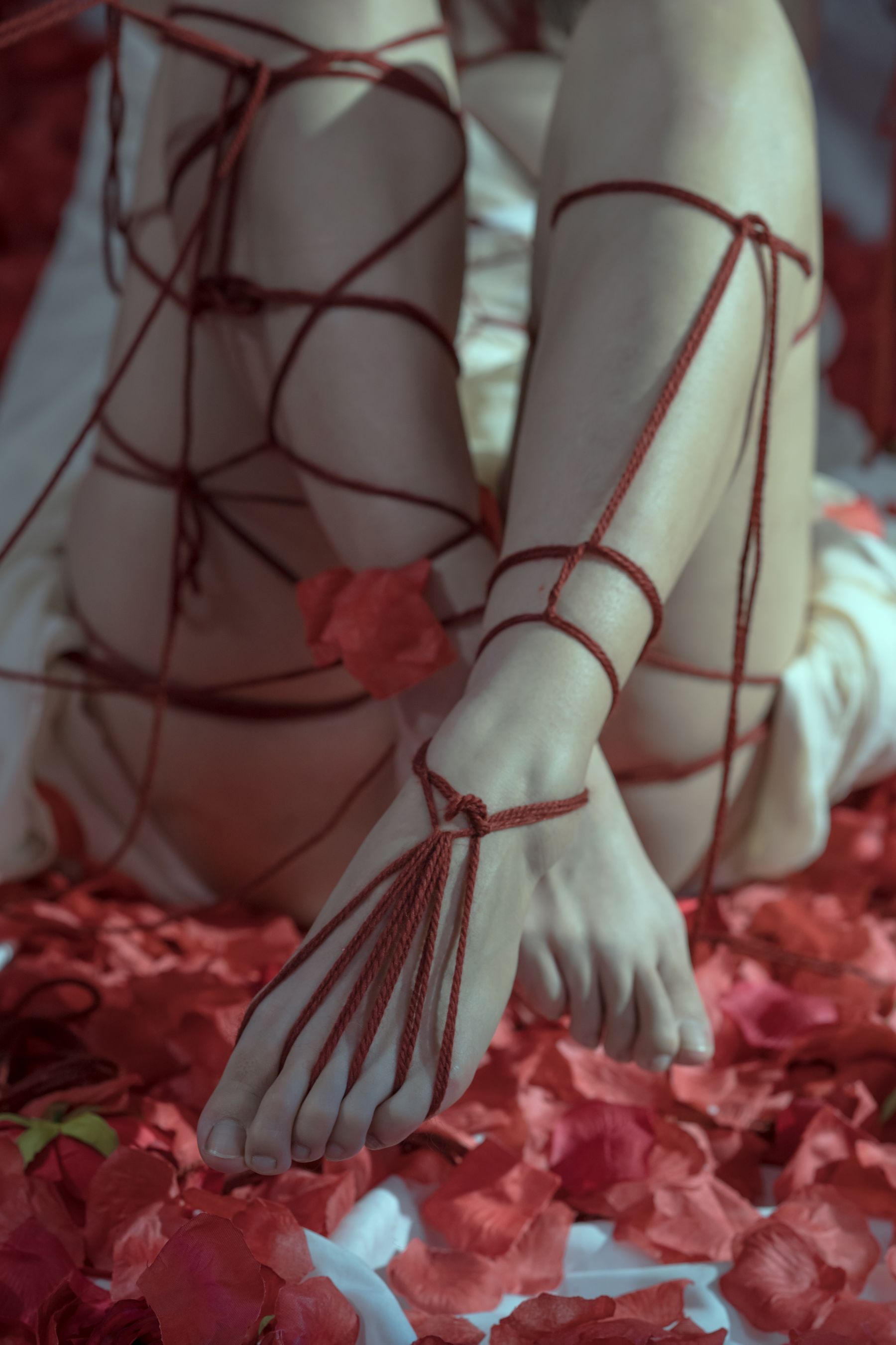 [福利COS] 云溪溪 - 奶桃 囚鸟