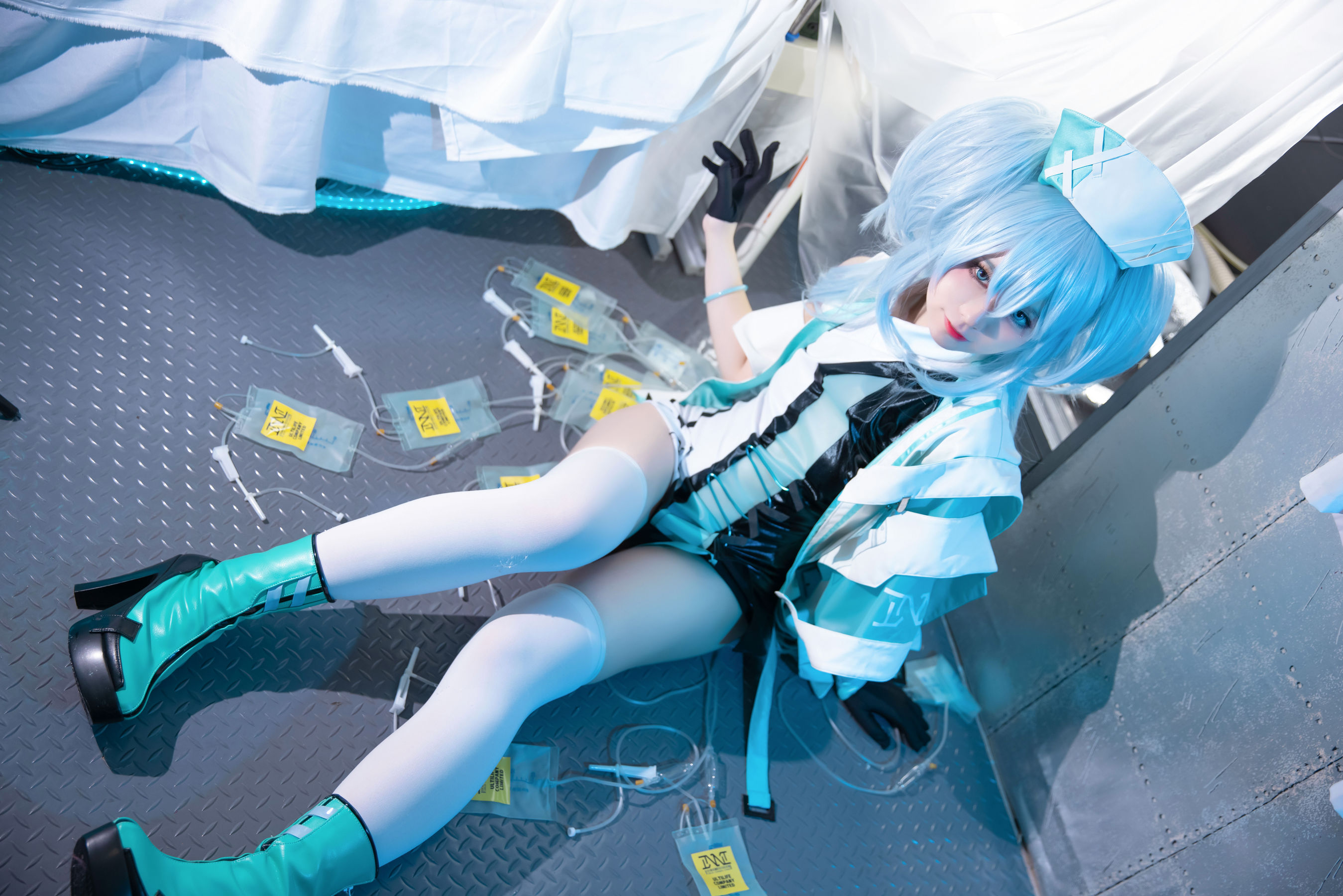 [福利COS] 动漫博主G44不会受伤 - PA-15 芙洛伦