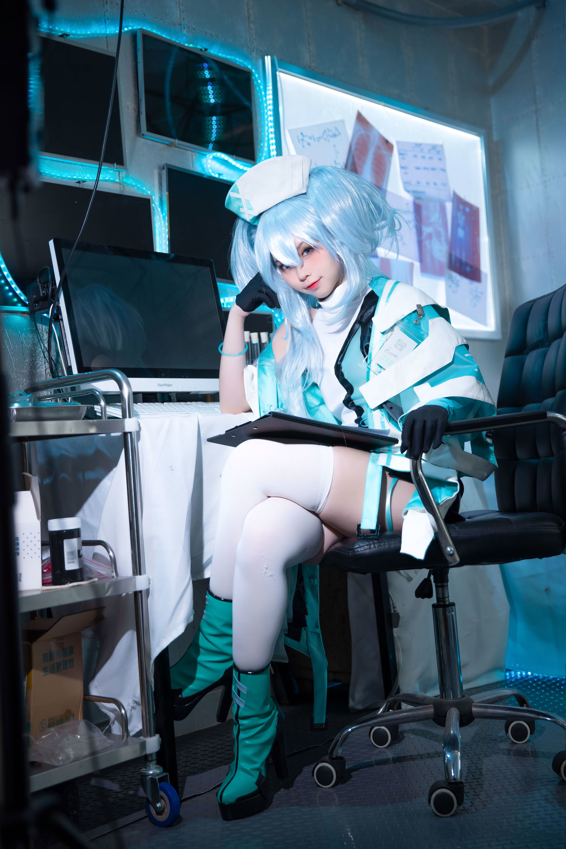 [福利COS] 动漫博主G44不会受伤 - PA-15 芙洛伦