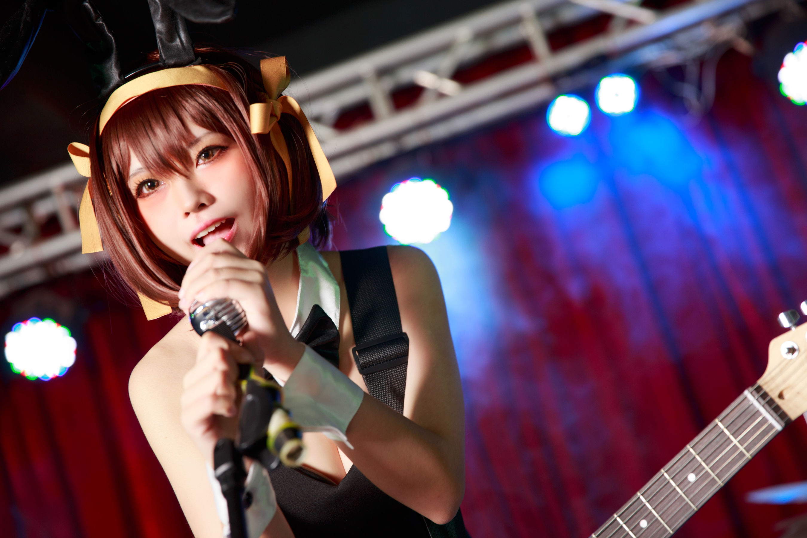 [福利COS] 动漫博主G44不会受伤 - 凉宫 兔女郎