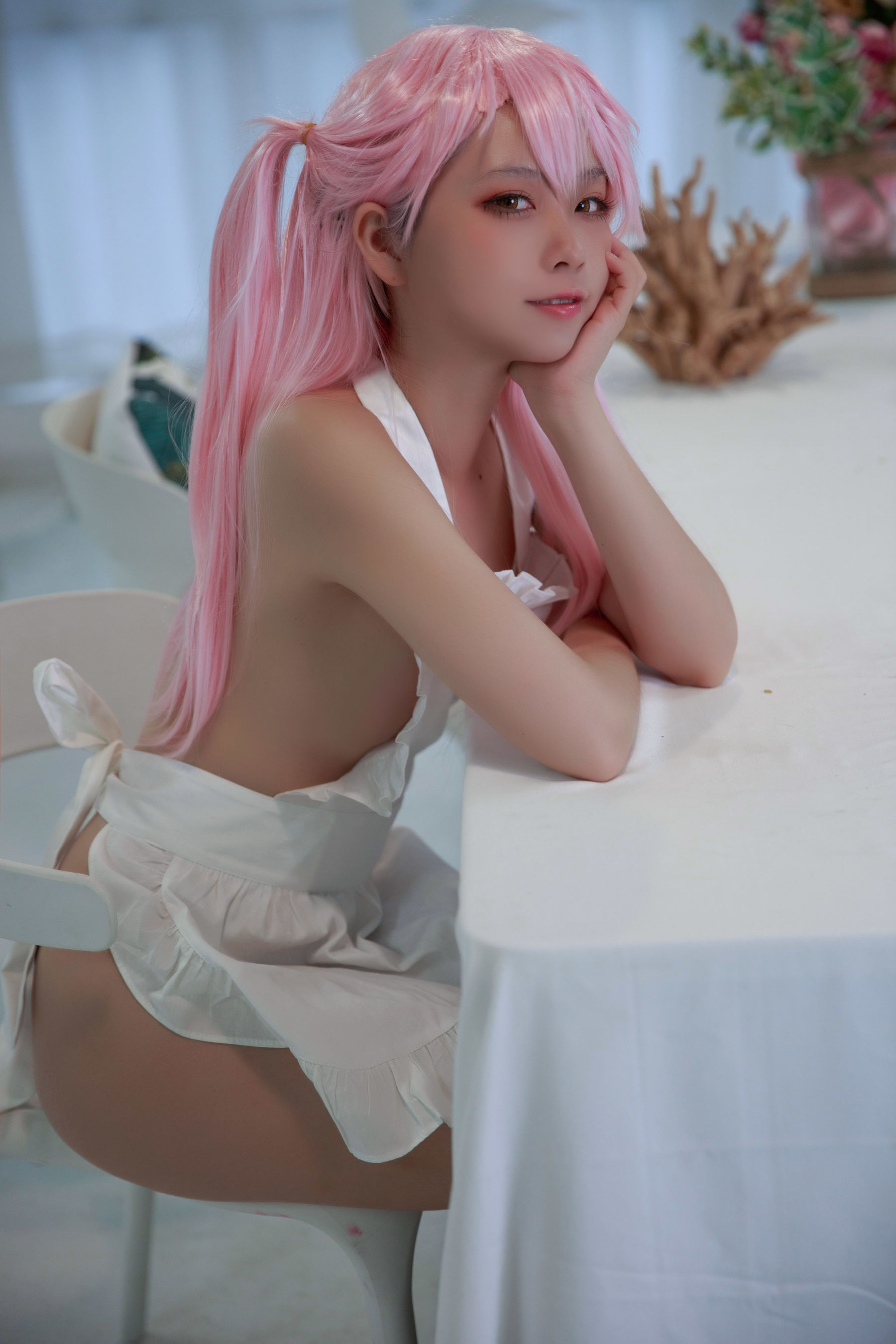 [福利COS] 动漫博主G44不会受伤 - 小黑围裙
