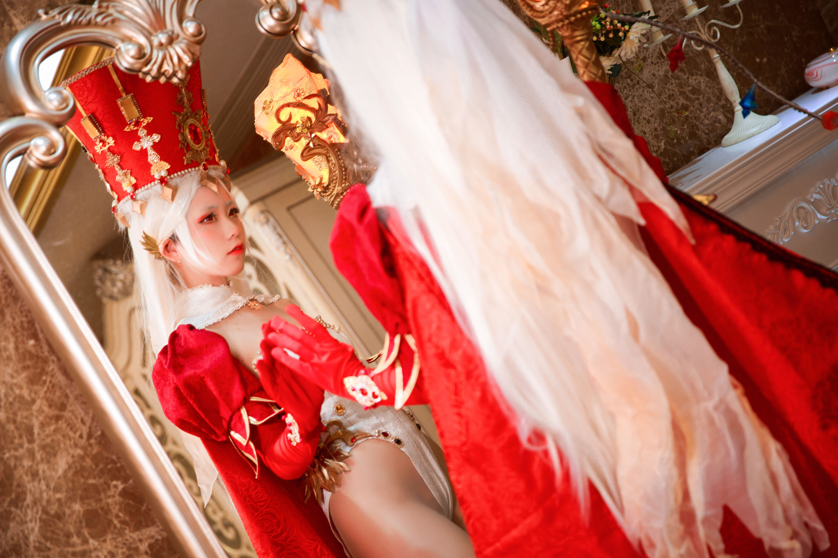 [福利COS] 动漫博主G44不会受伤 - 教皇
