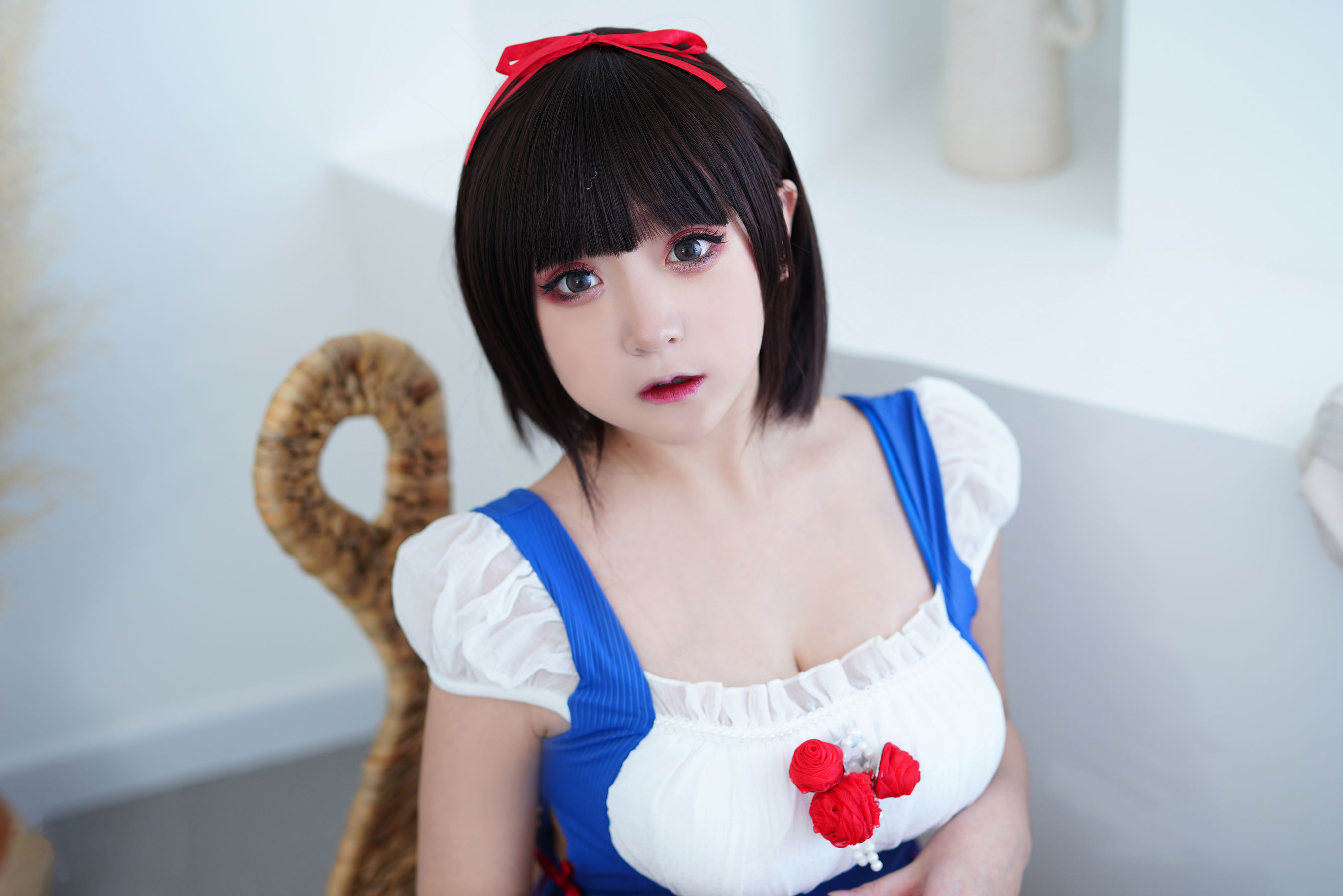 [福利COS] 动漫博主恩田直幸 - 夏日泳装 白雪姬