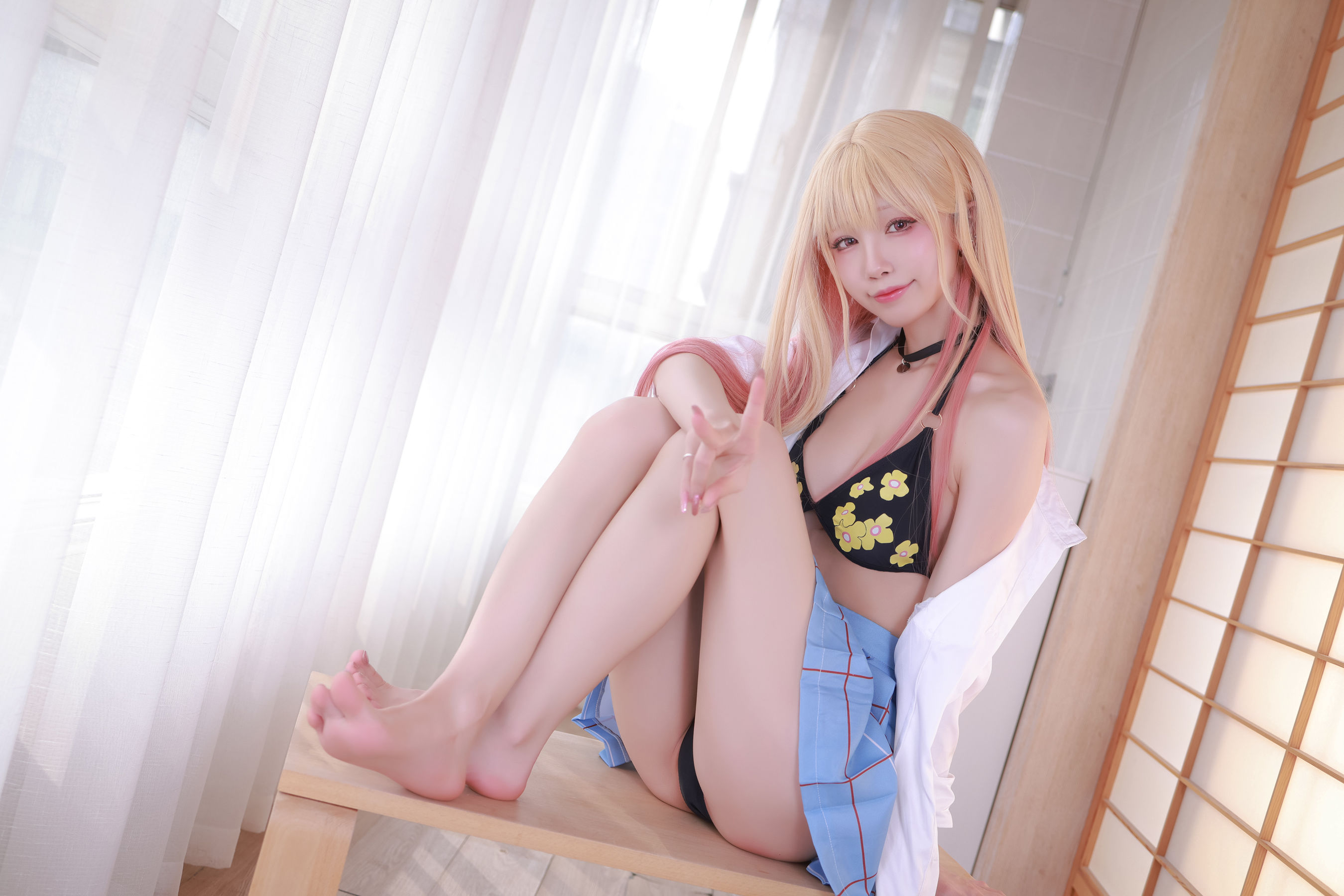 [福利COS] 动漫博主水淼aqua - 喜多川海梦