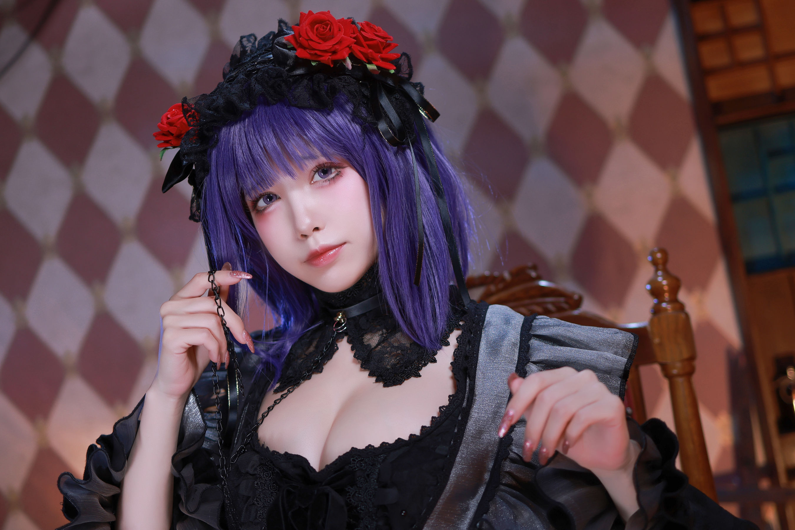 [福利COS] 动漫博主水淼aqua - 黑江雫