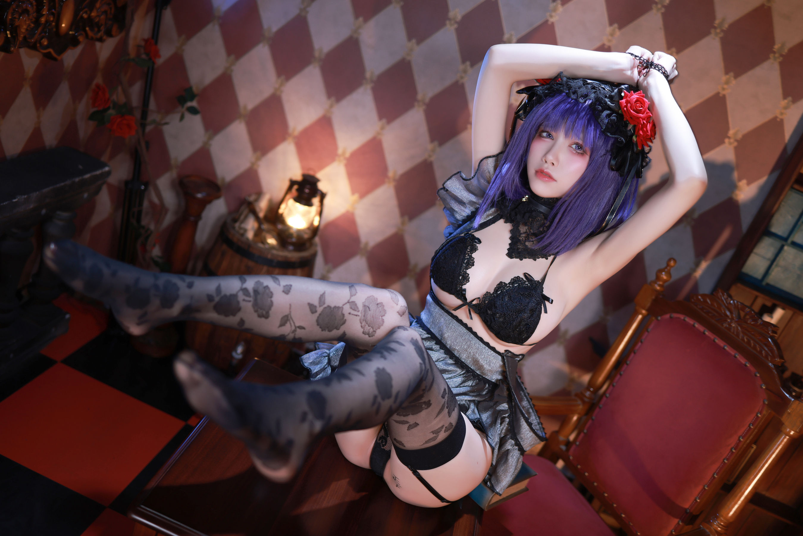 [福利COS] 动漫博主水淼aqua - 黑江雫