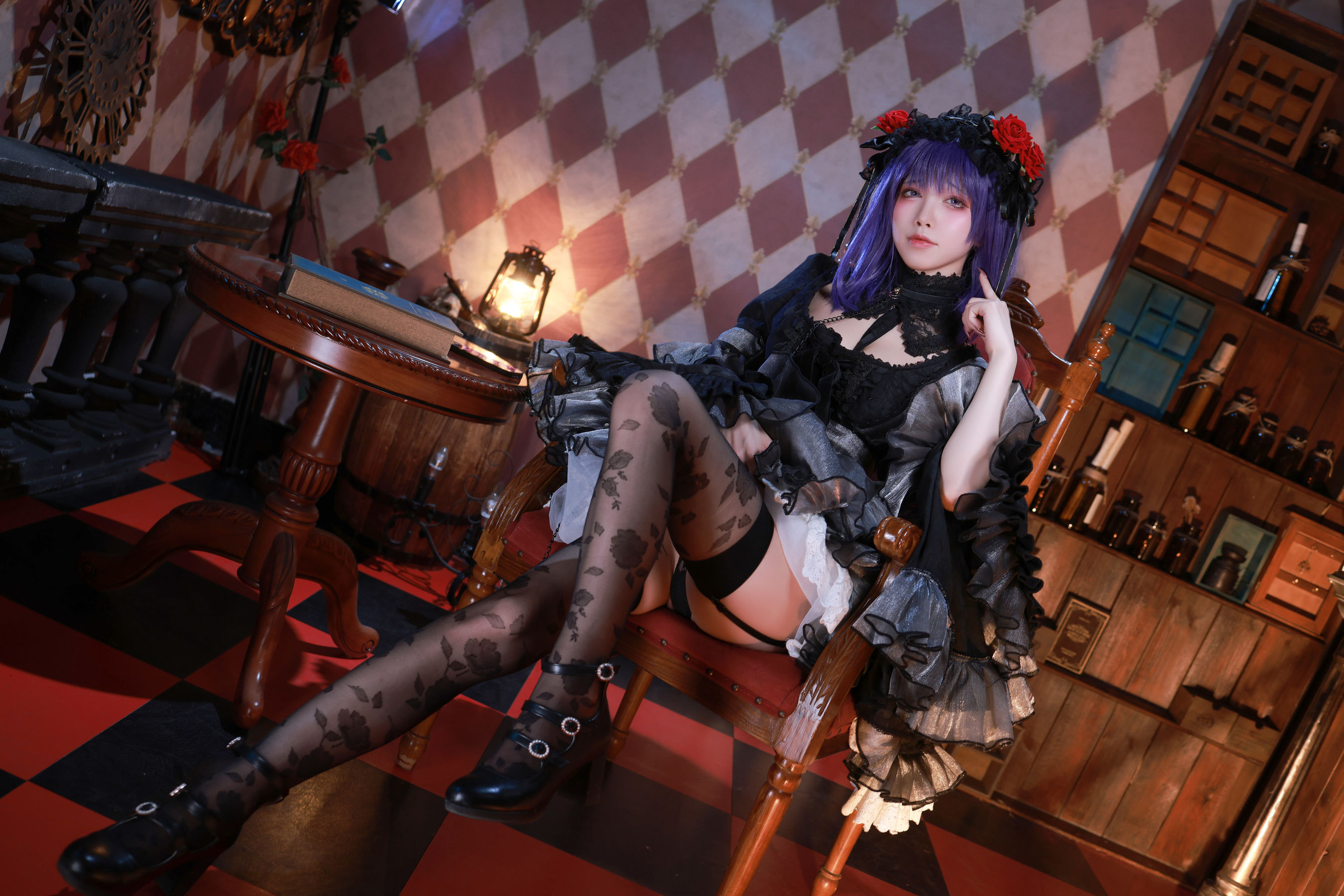 [福利COS] 动漫博主水淼aqua - 黑江雫