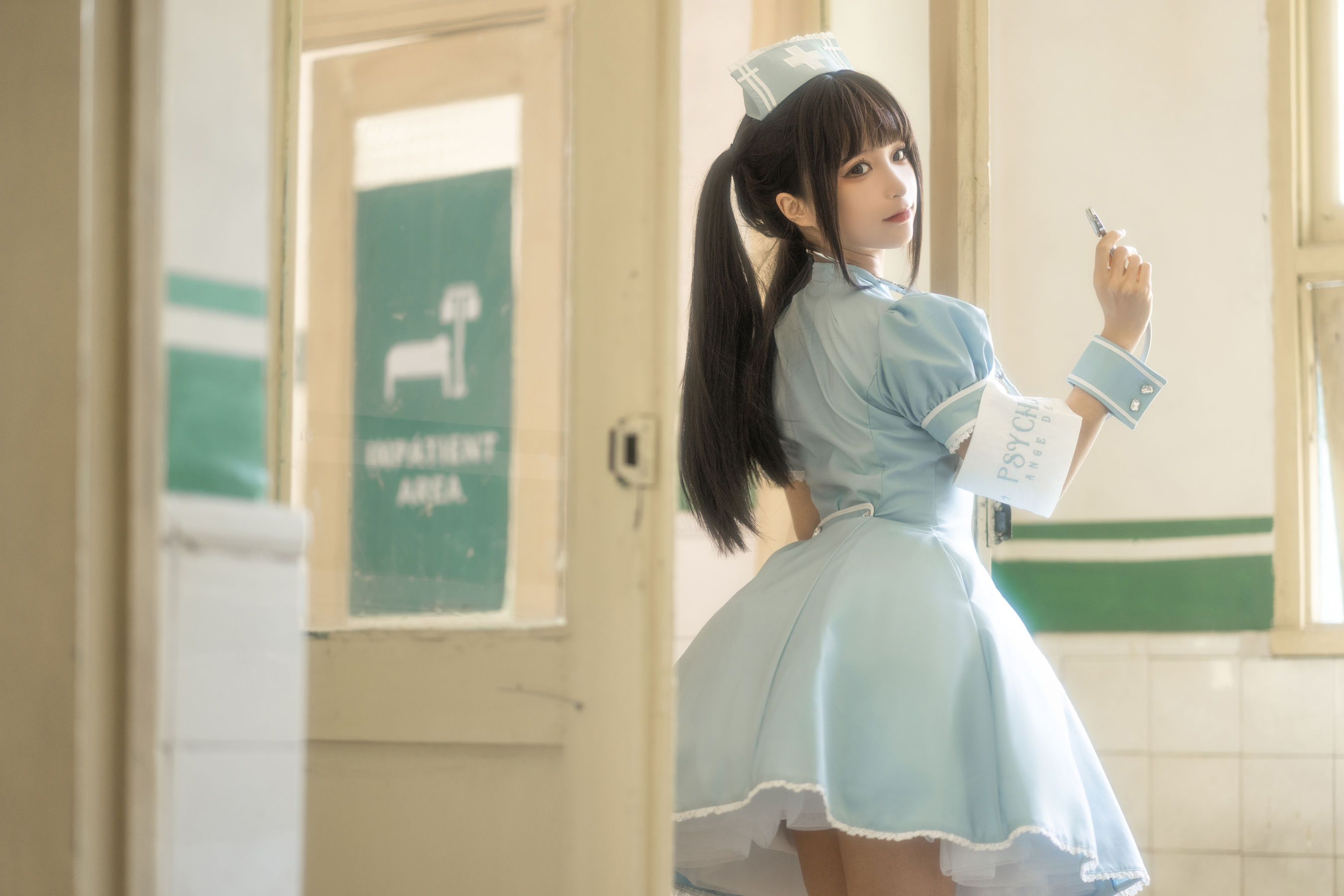 [福利COS] 动漫博主蠢沫沫 - 小护士