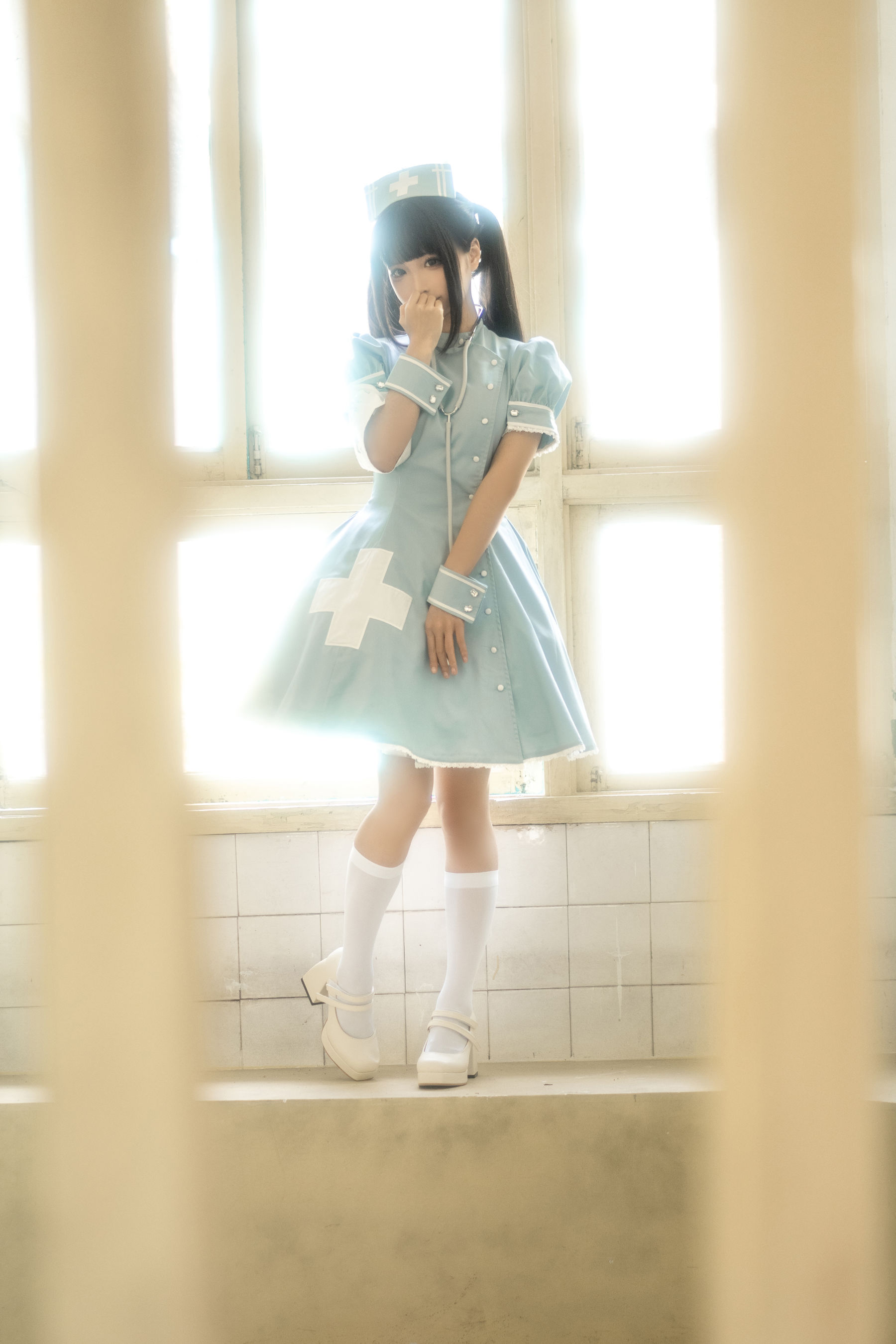 [福利COS] 动漫博主蠢沫沫 - 小护士