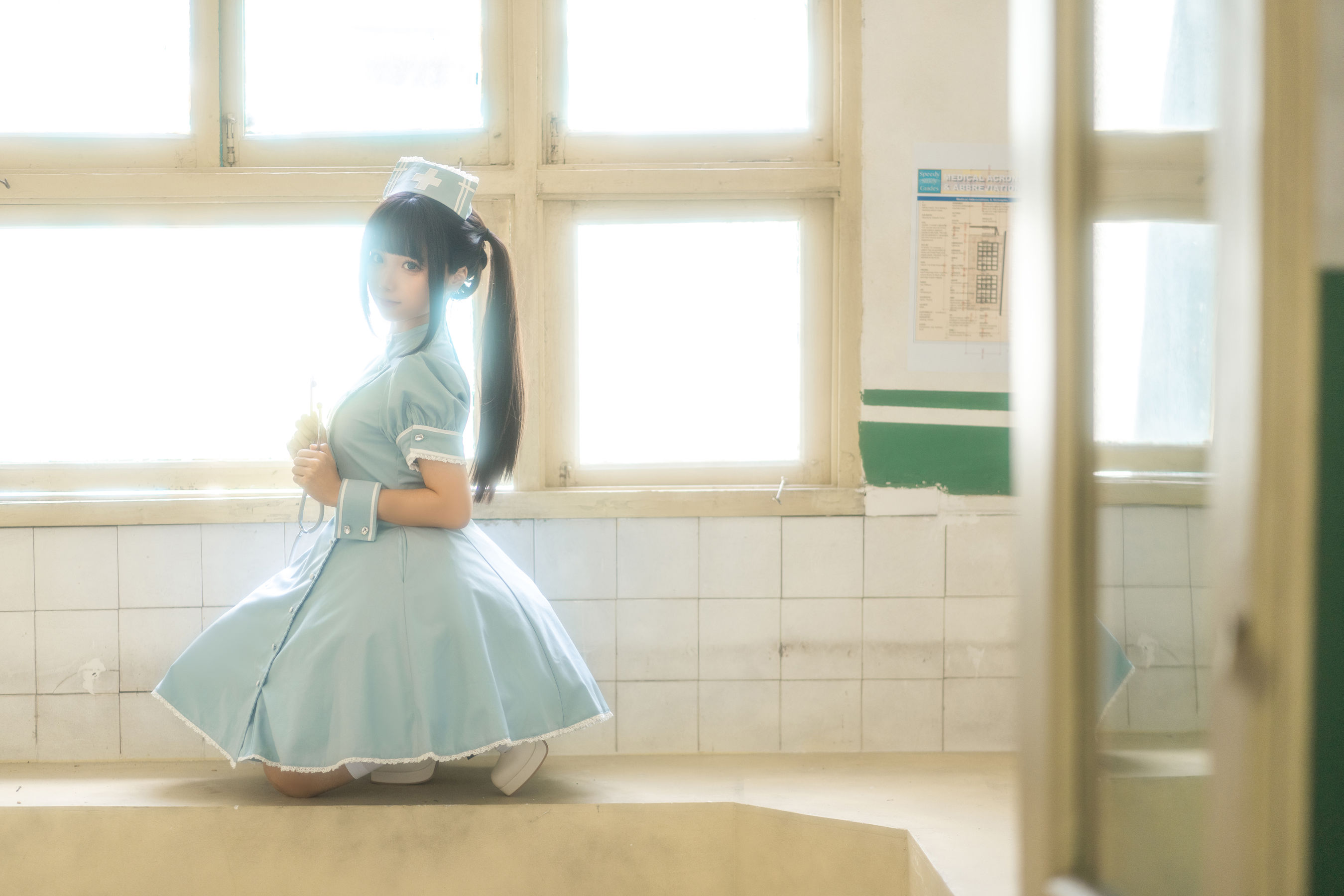 [福利COS] 动漫博主蠢沫沫 - 小护士