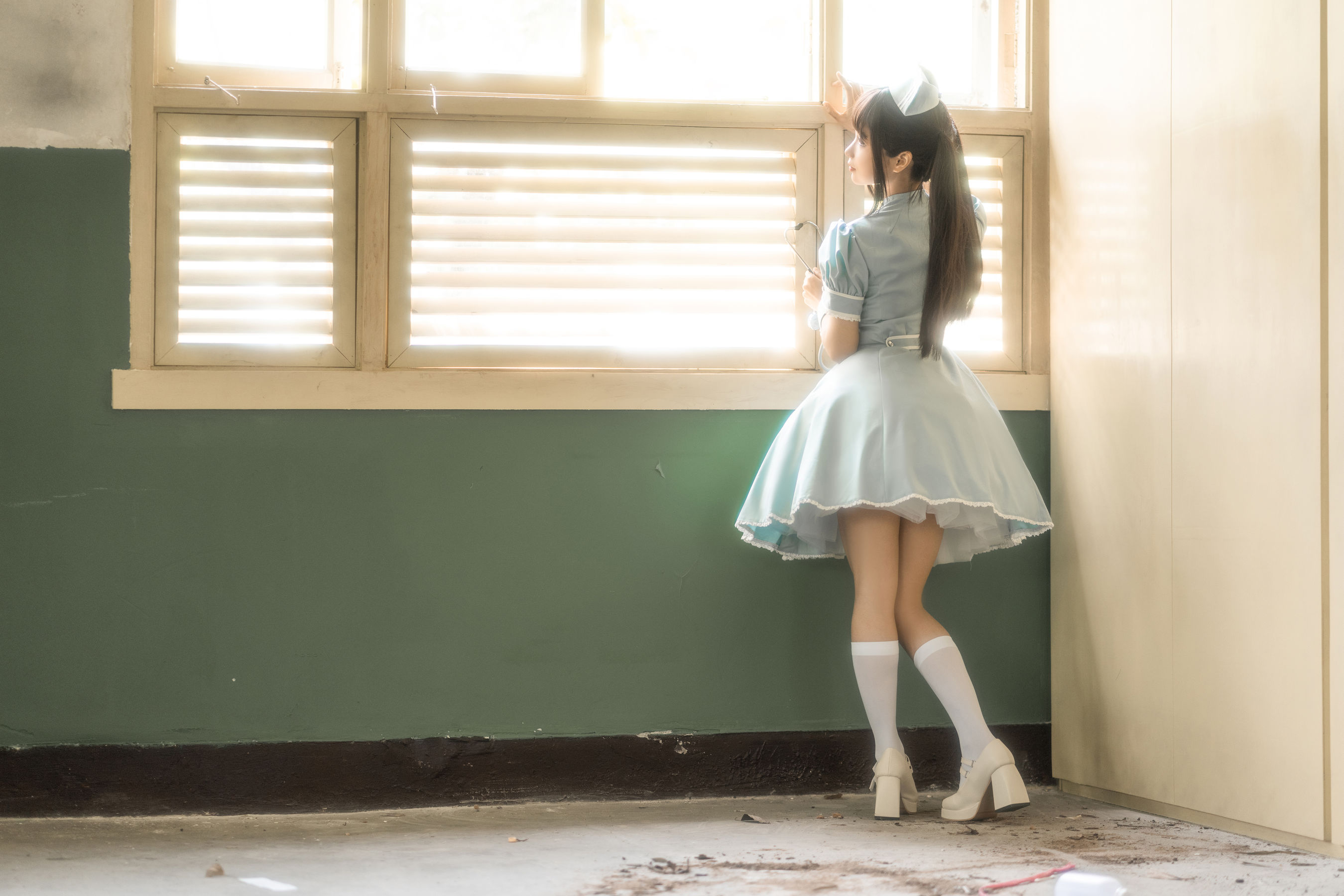 [福利COS] 动漫博主蠢沫沫 - 小护士