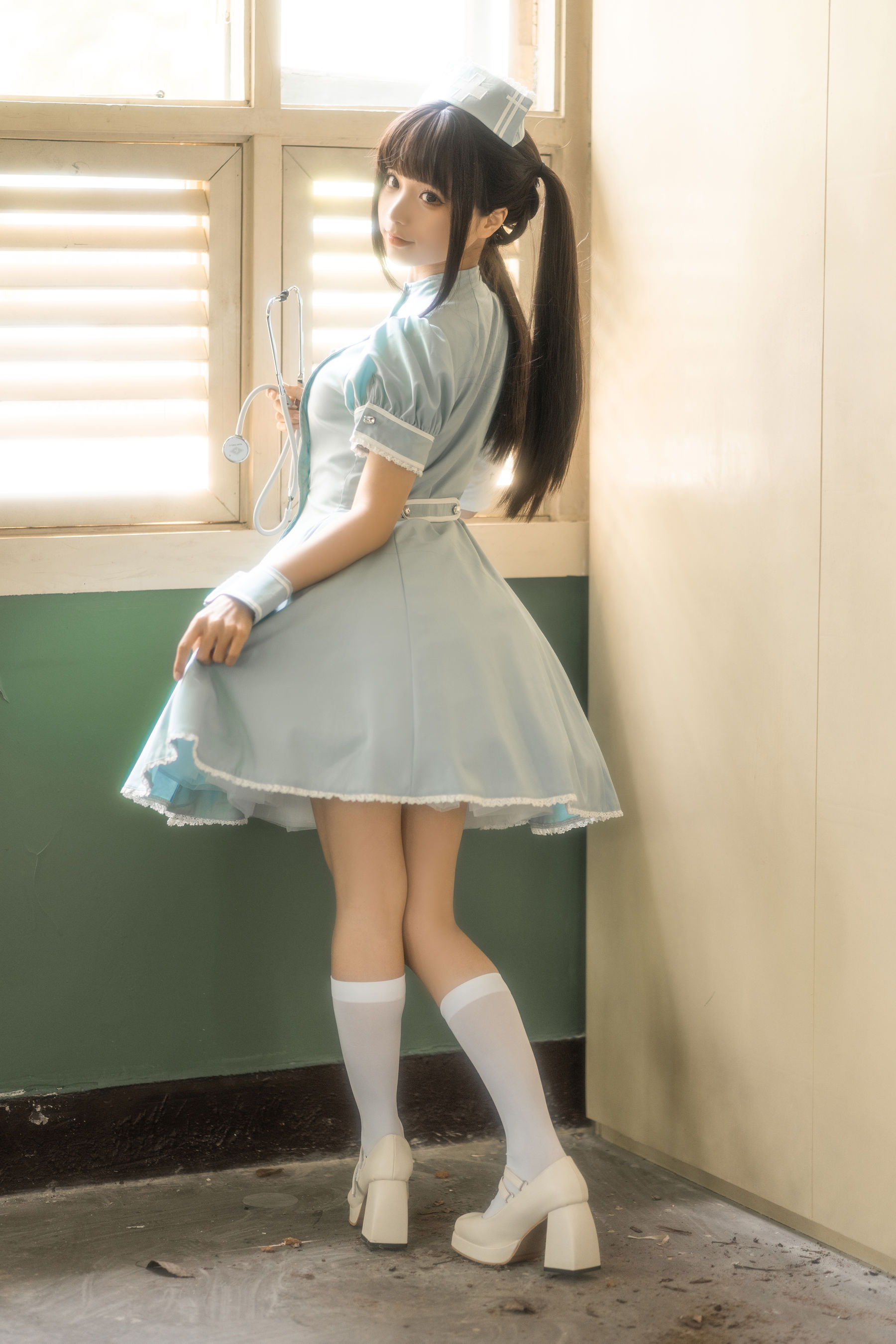 [福利COS] 动漫博主蠢沫沫 - 小护士