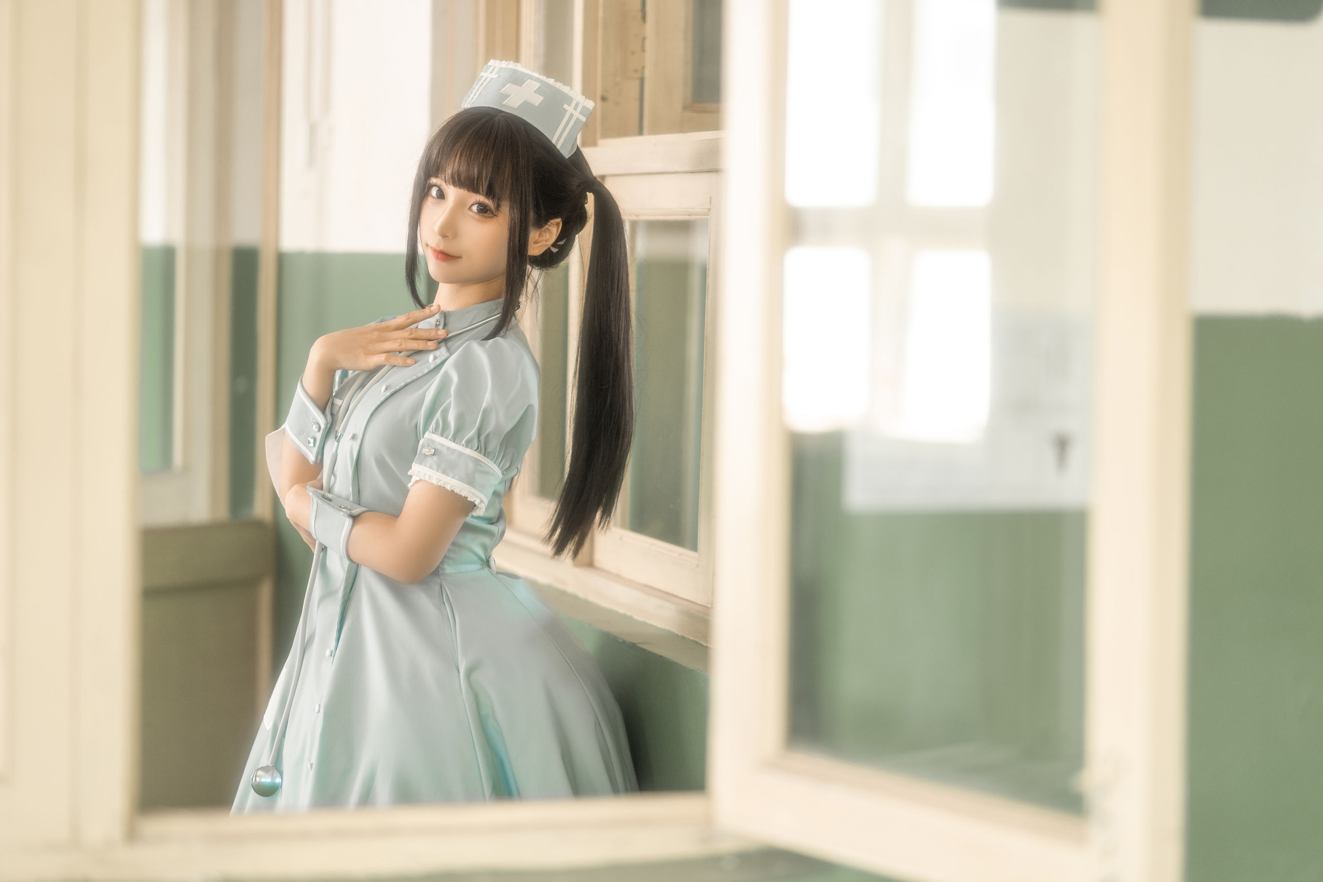 [福利COS] 动漫博主蠢沫沫 - 小护士