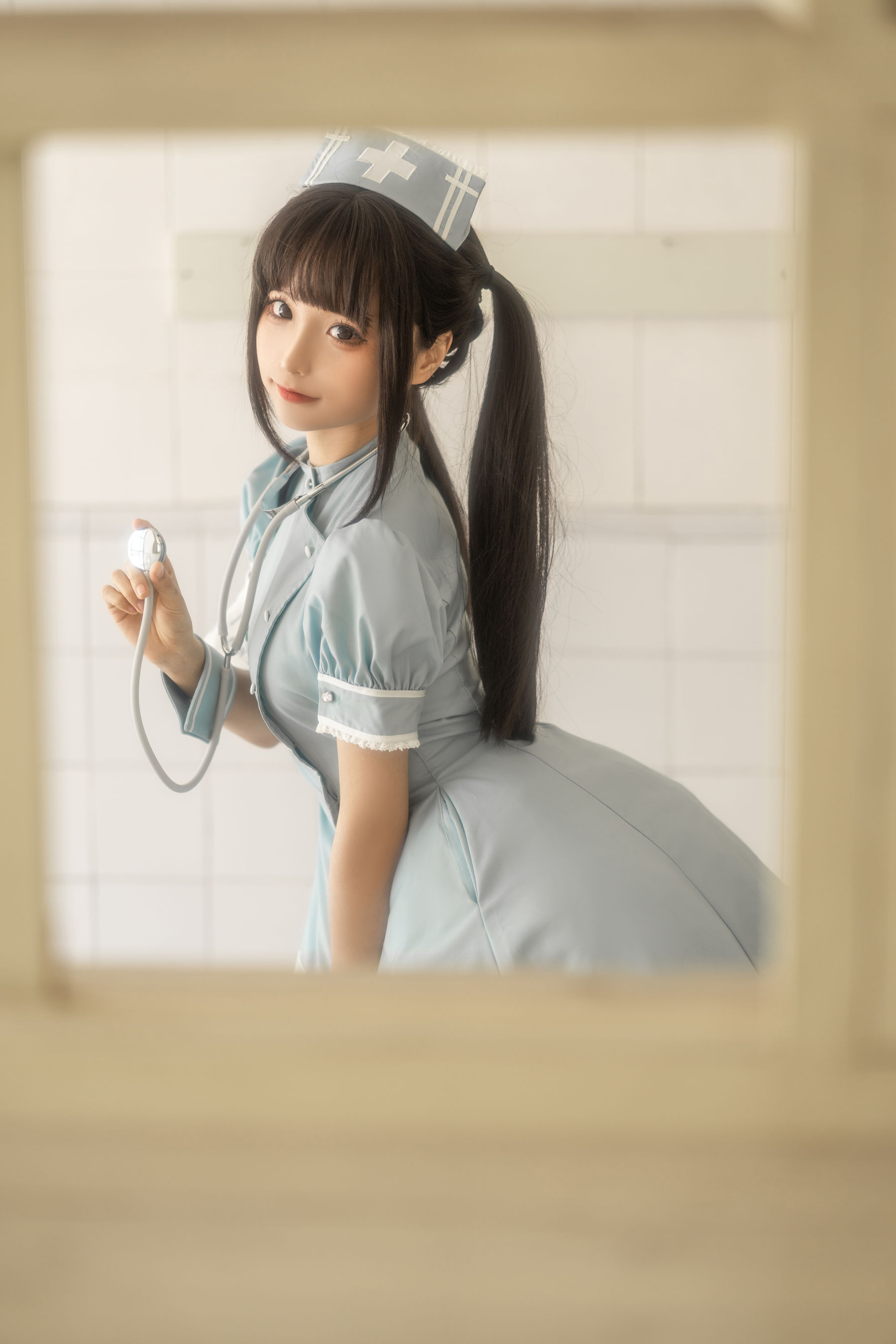 [福利COS] 动漫博主蠢沫沫 - 小护士