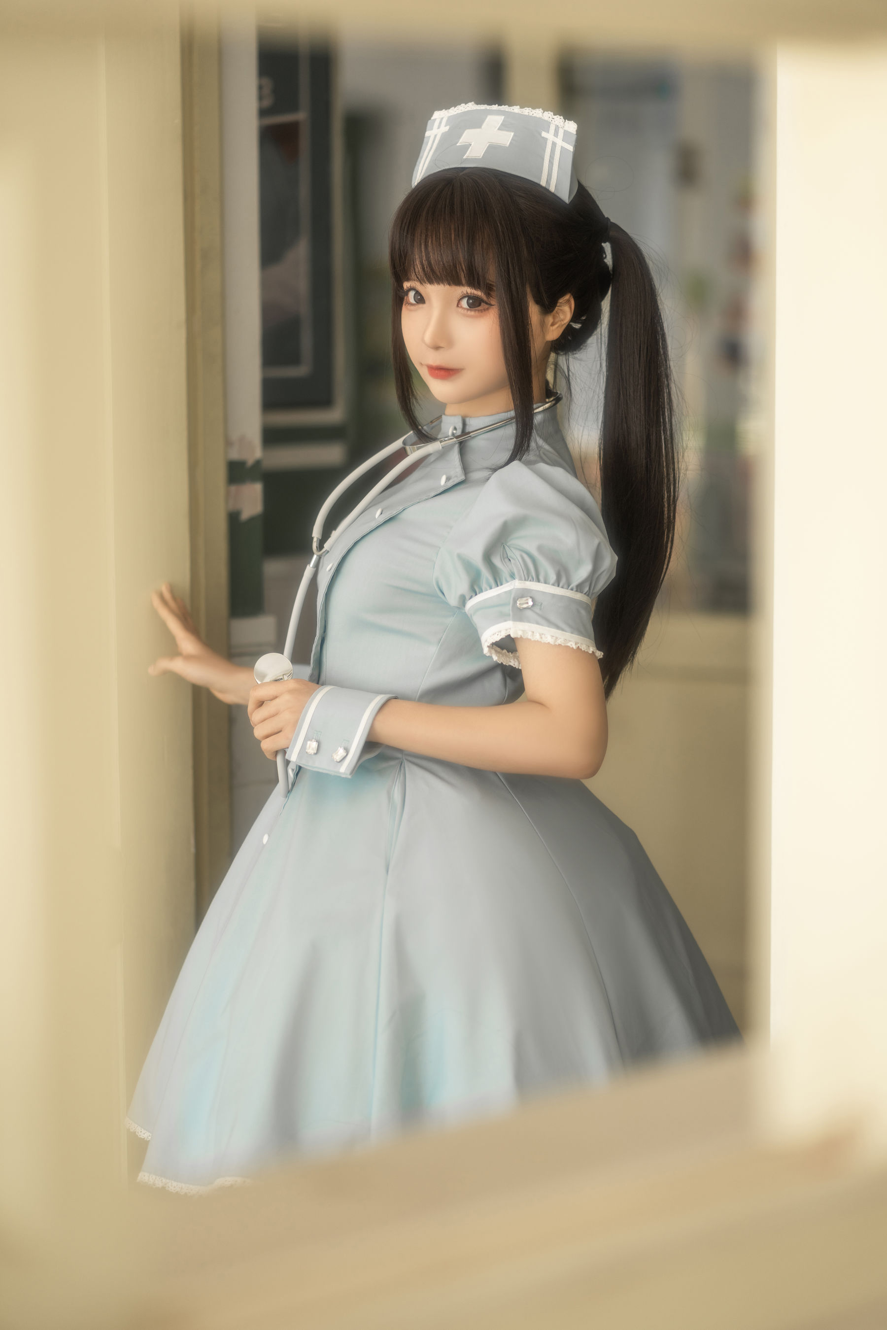 [福利COS] 动漫博主蠢沫沫 - 小护士