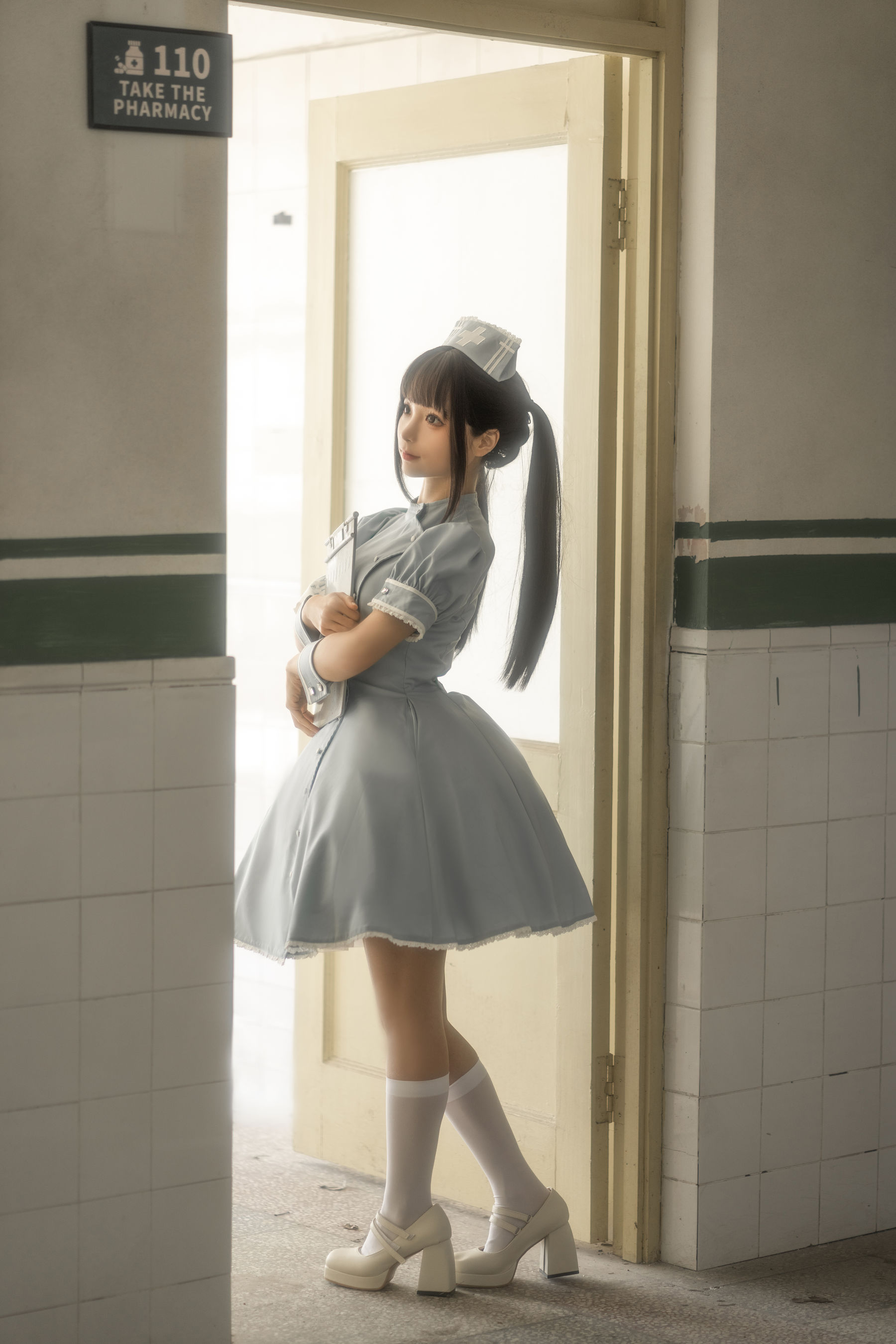 [福利COS] 动漫博主蠢沫沫 - 小护士