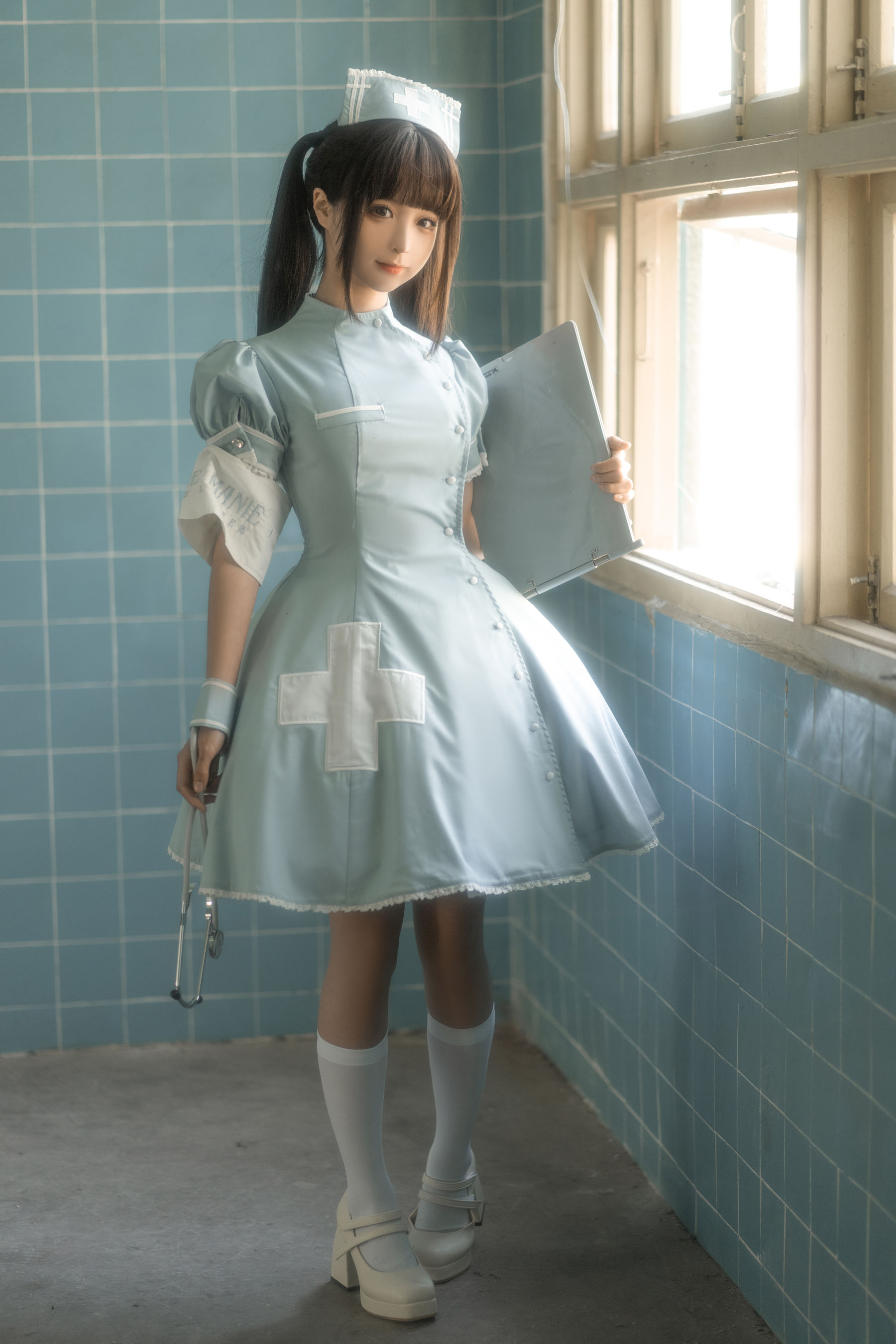 [福利COS] 动漫博主蠢沫沫 - 小护士