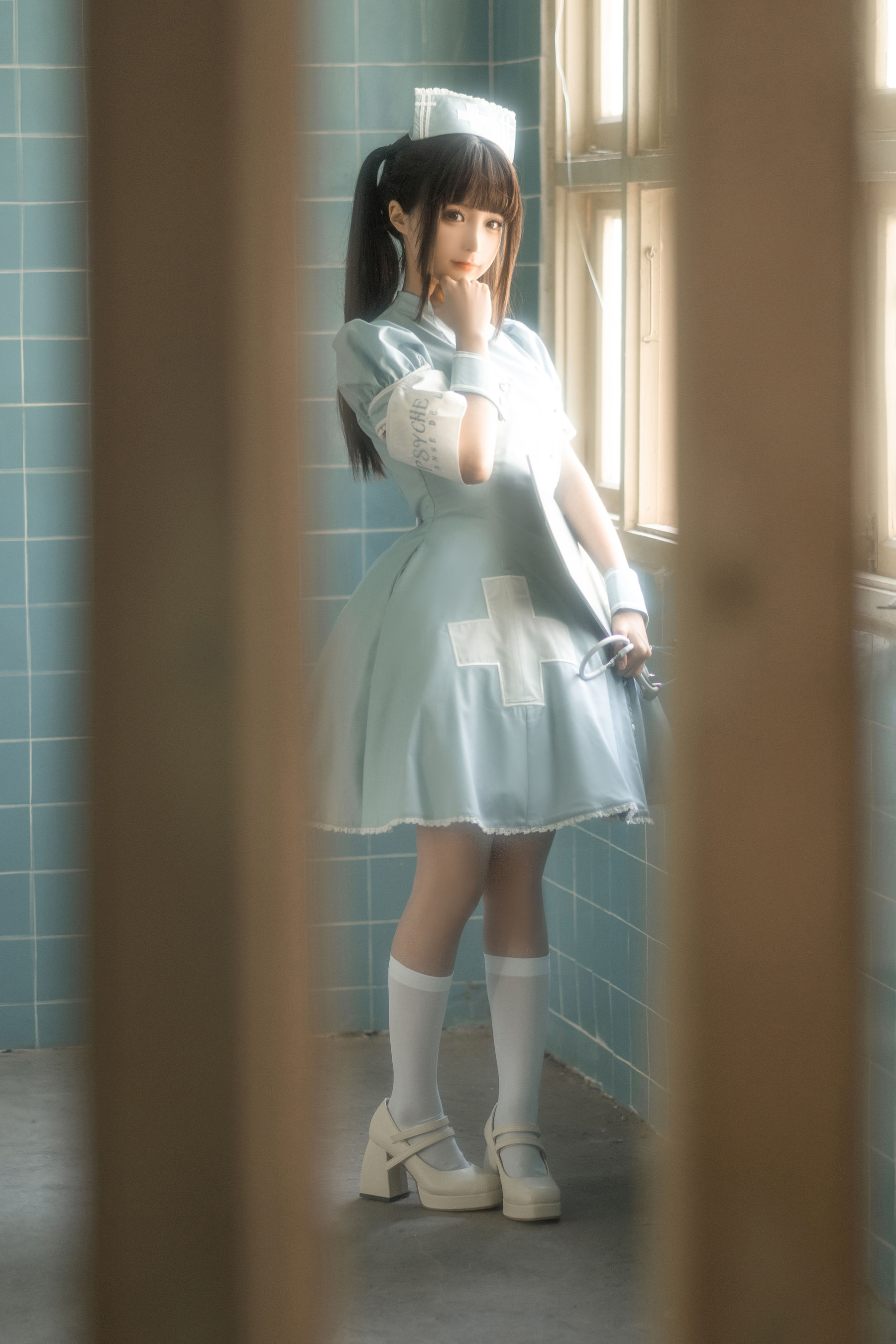 [福利COS] 动漫博主蠢沫沫 - 小护士
