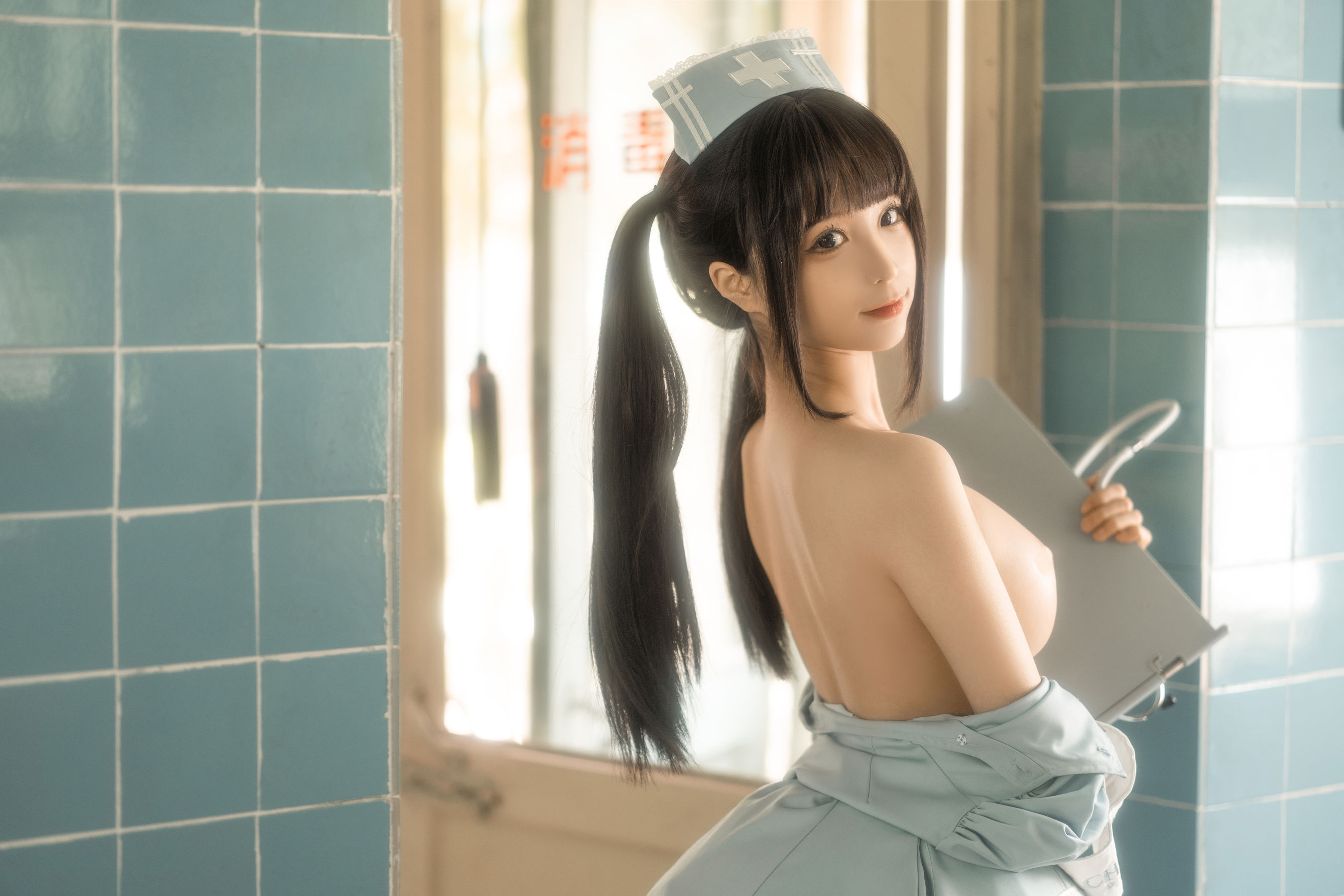 [福利COS] 动漫博主蠢沫沫 - 小护士