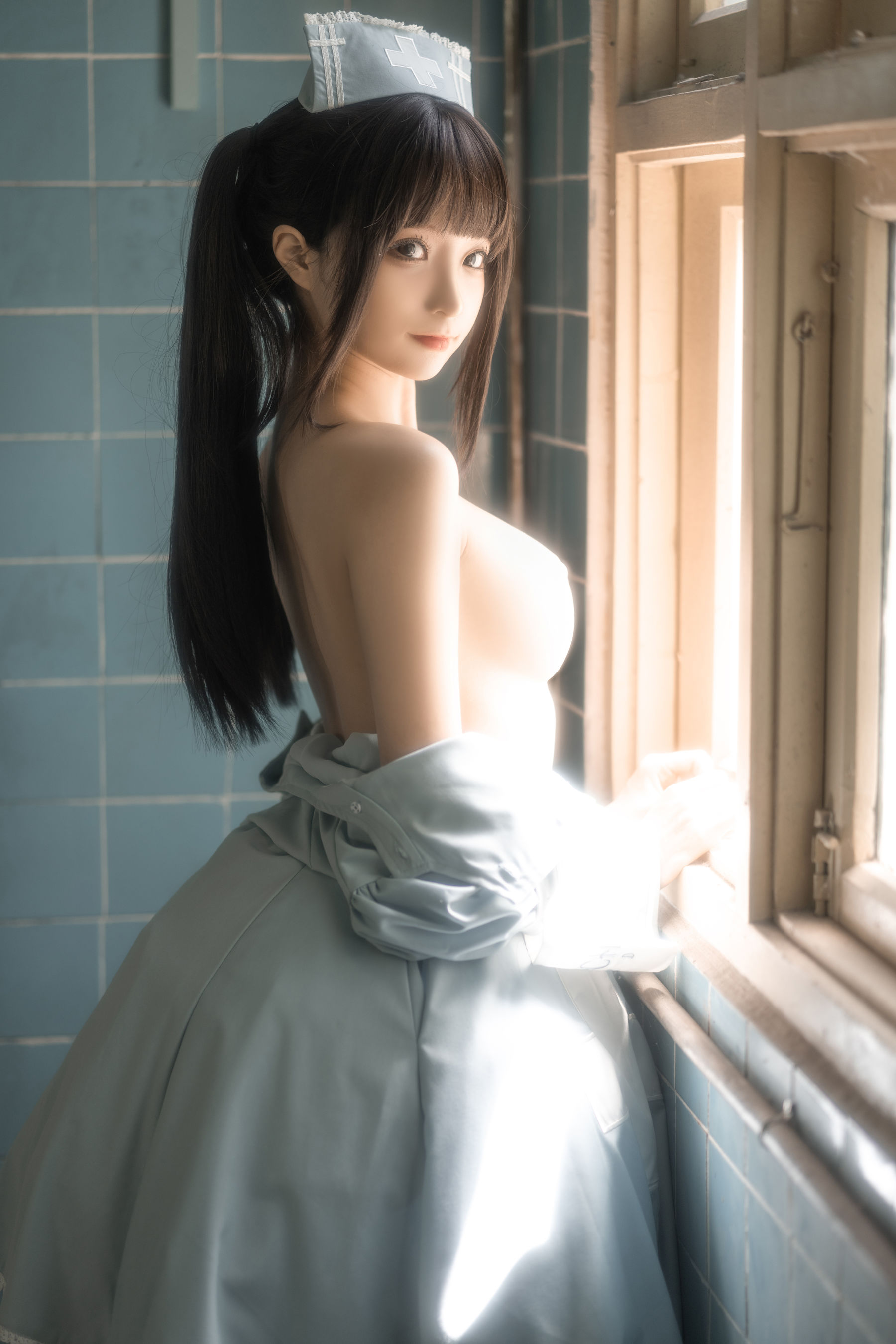 [福利COS] 动漫博主蠢沫沫 - 小护士