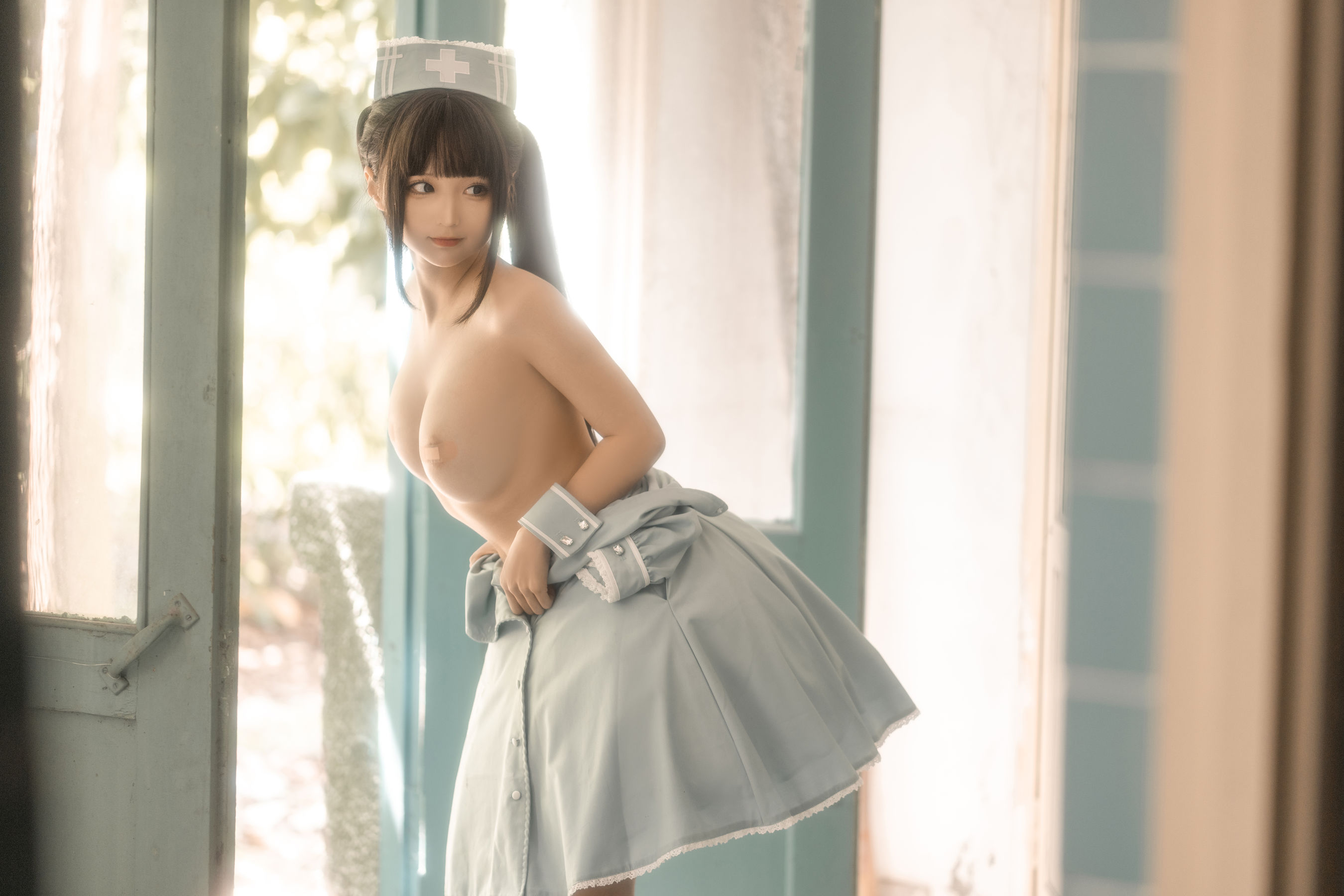 [福利COS] 动漫博主蠢沫沫 - 小护士