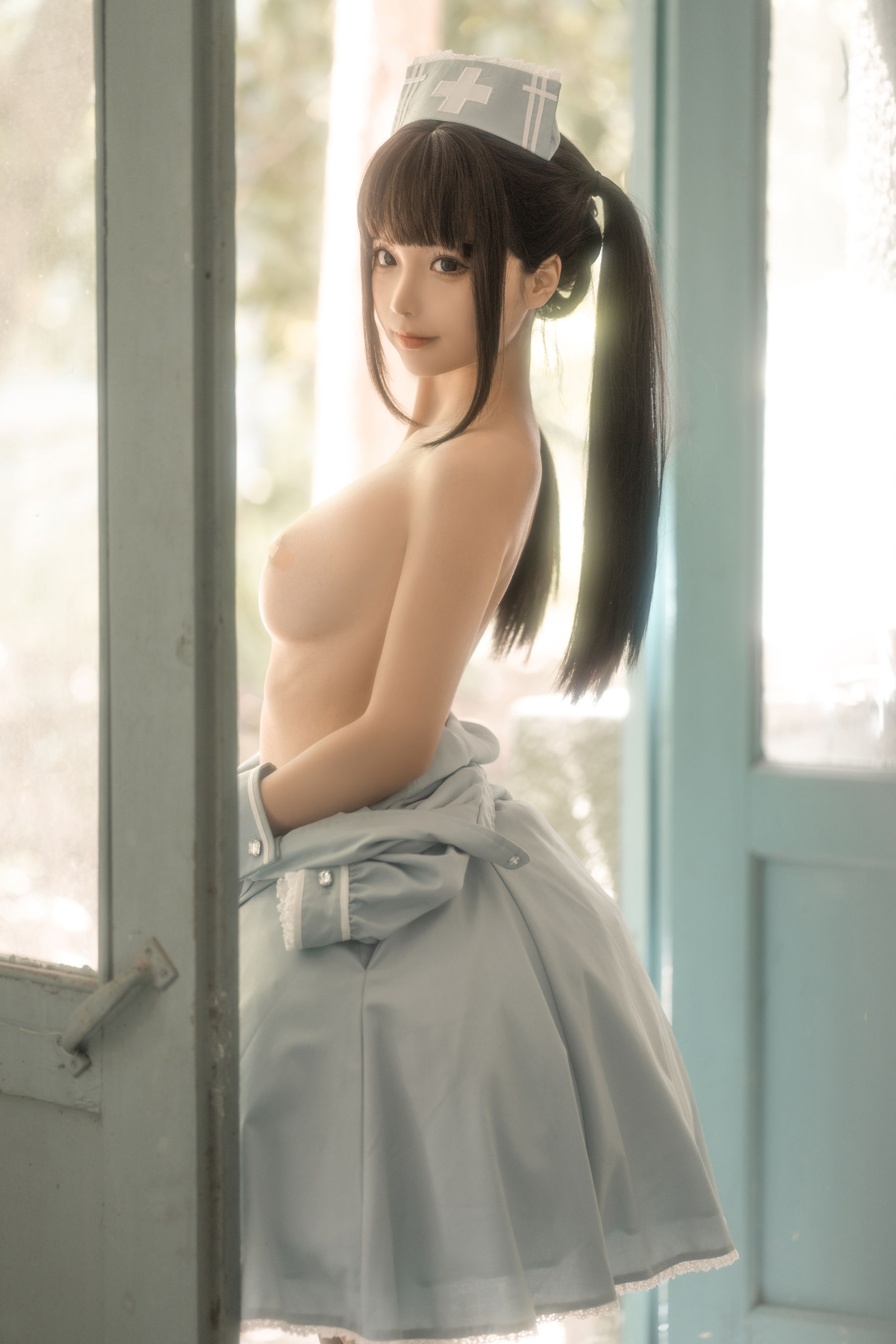 [福利COS] 动漫博主蠢沫沫 - 小护士