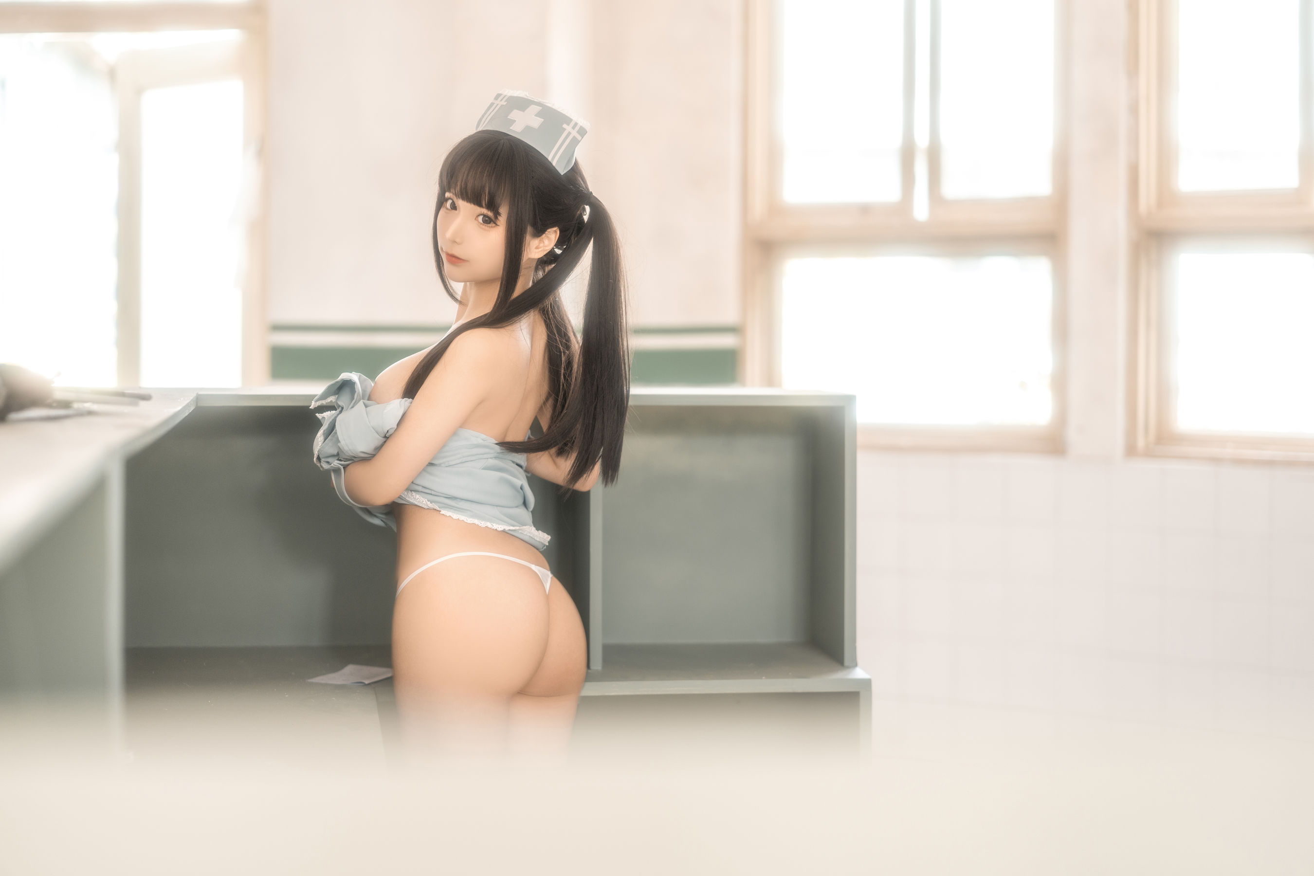 [福利COS] 动漫博主蠢沫沫 - 小护士