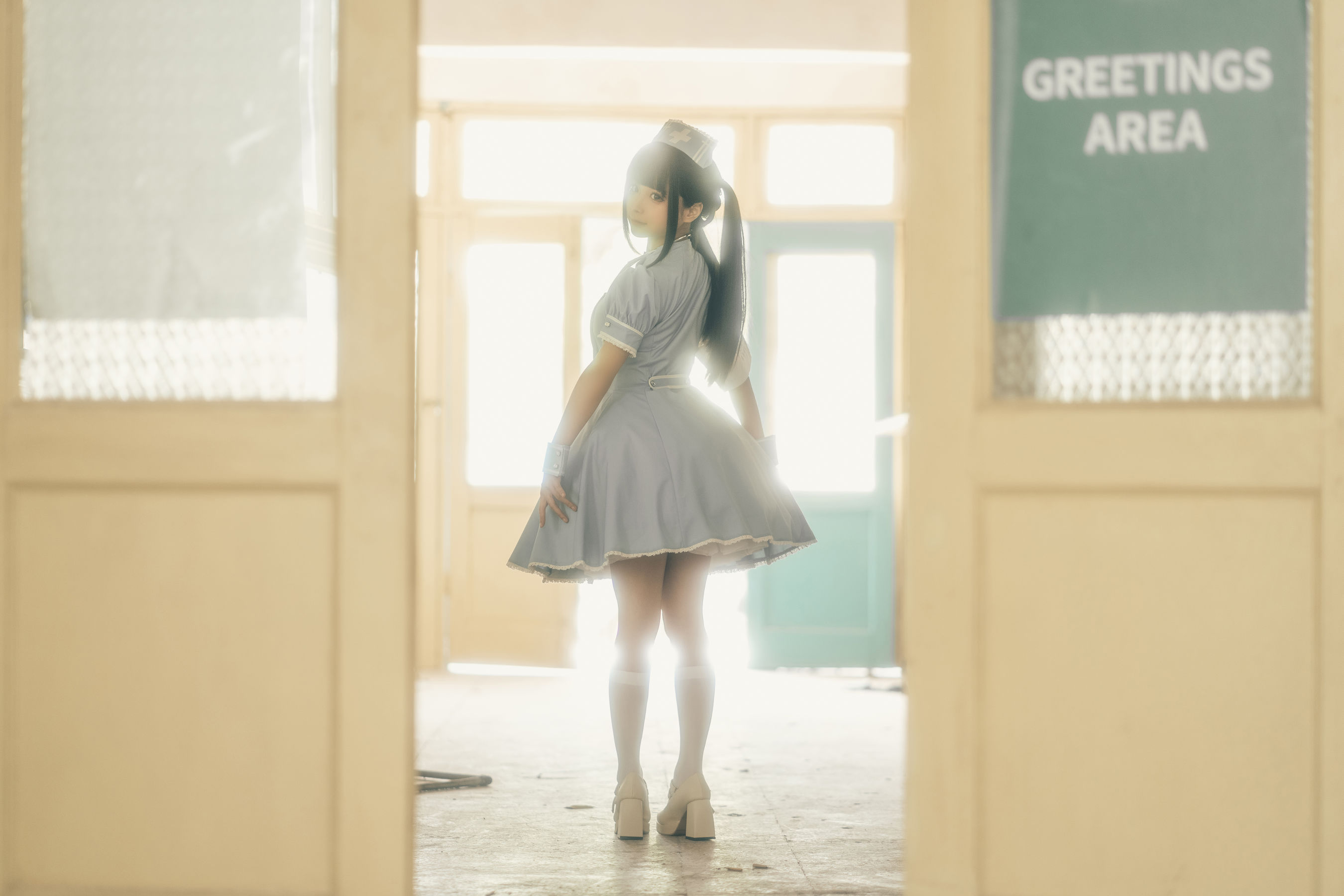 [福利COS] 动漫博主蠢沫沫 - 小护士