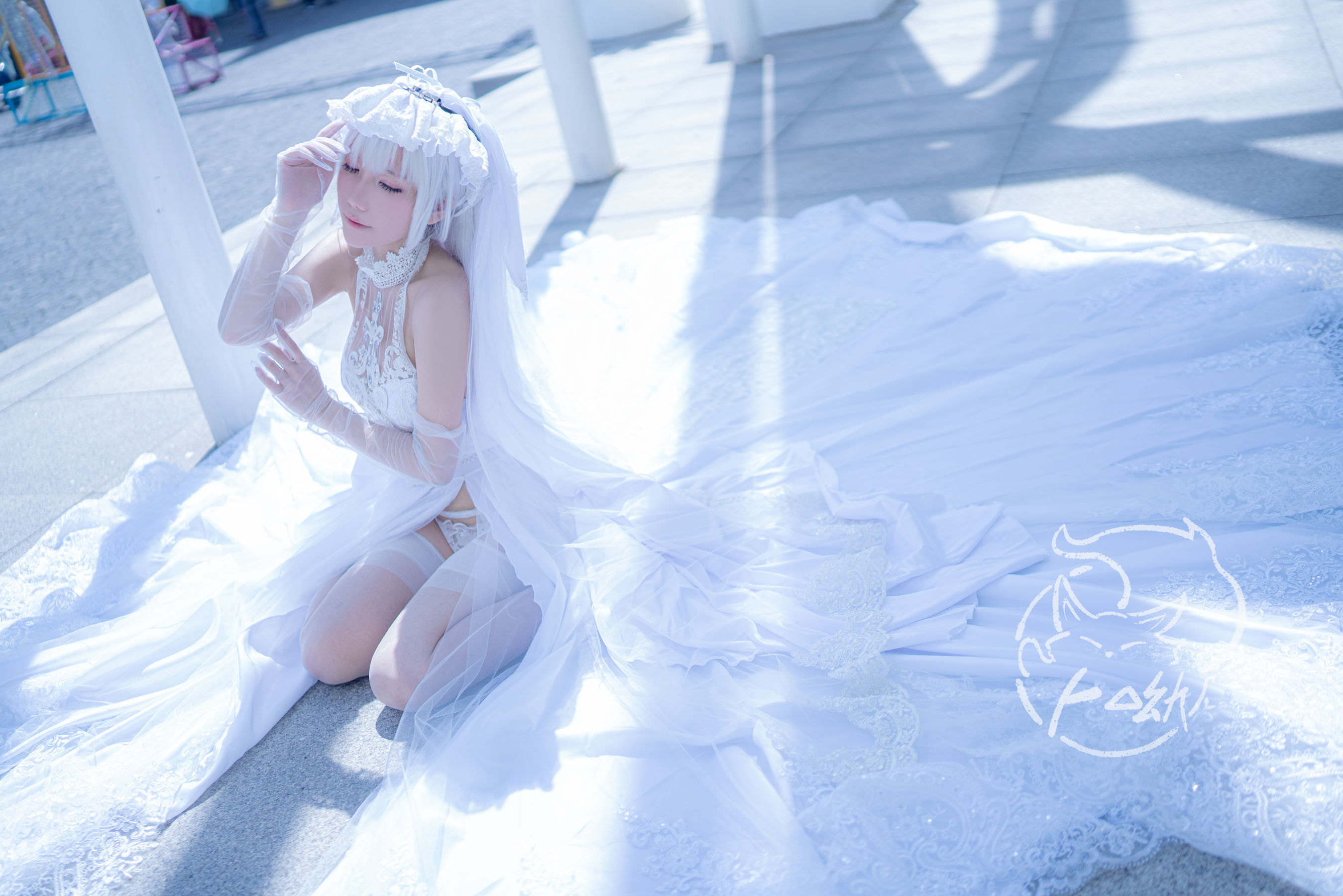 [福利COS] 卜呦Mikon - 幽灵鲨