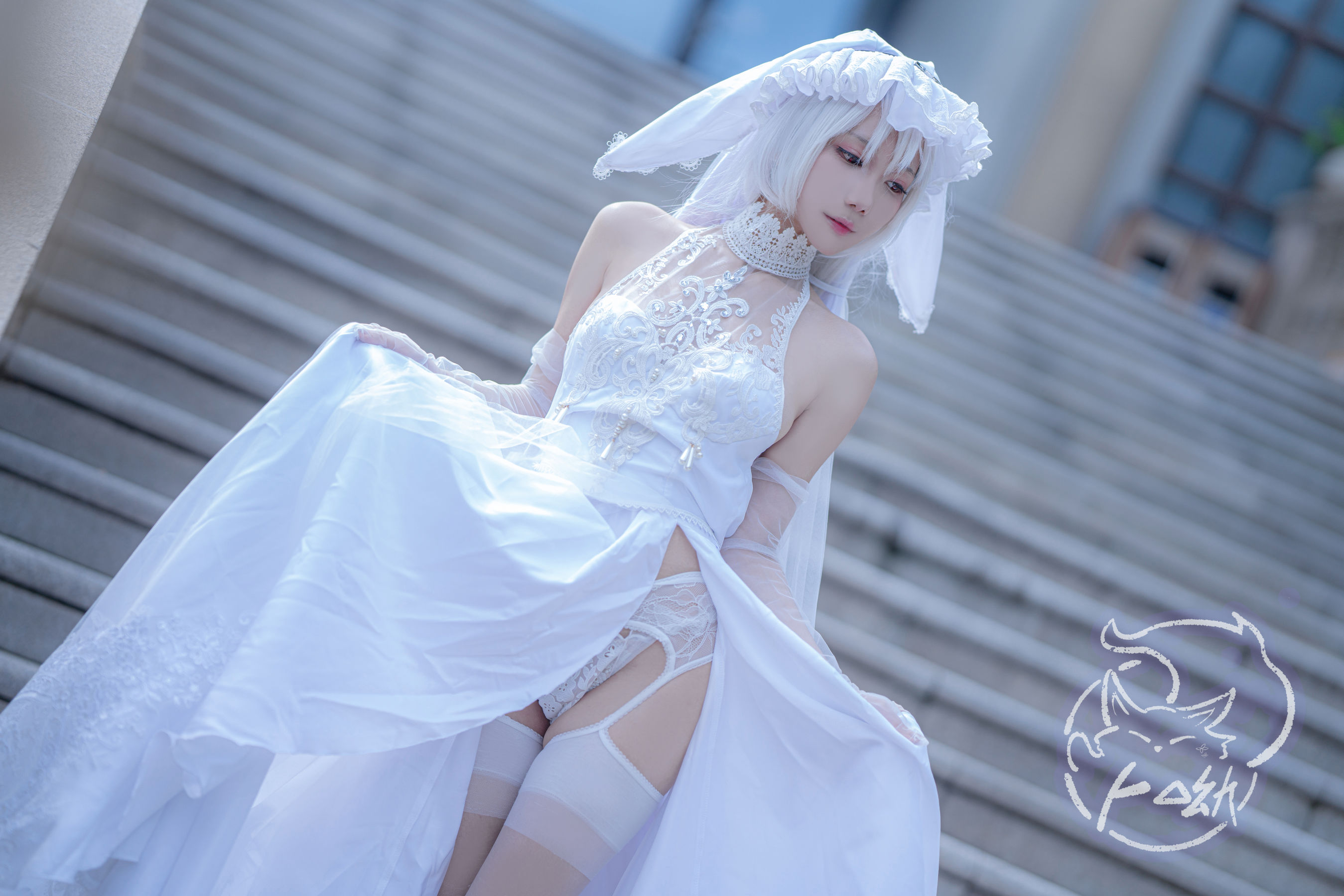 [福利COS] 卜呦Mikon - 幽灵鲨