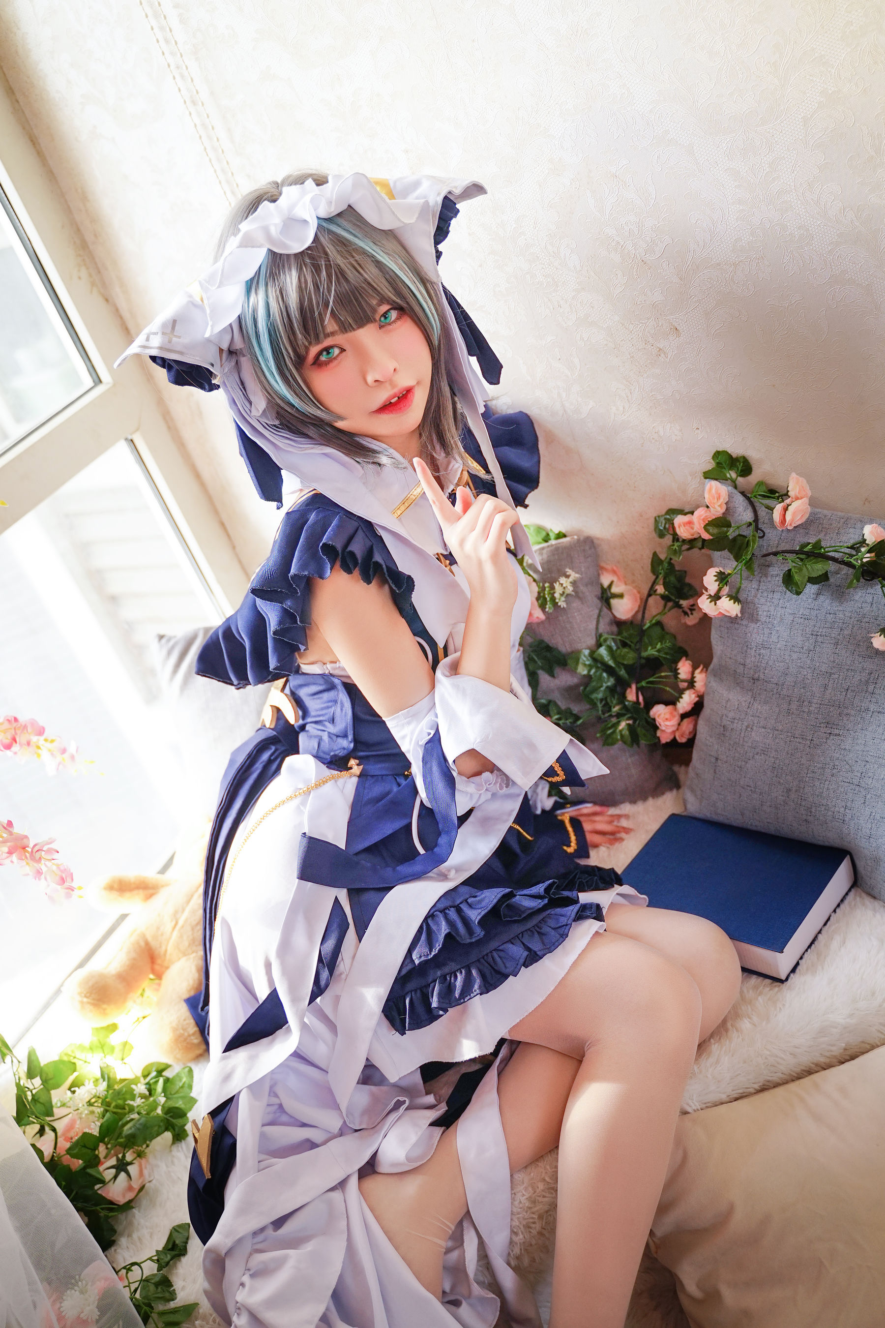 [福利COS] 可可老师 - 柴郡