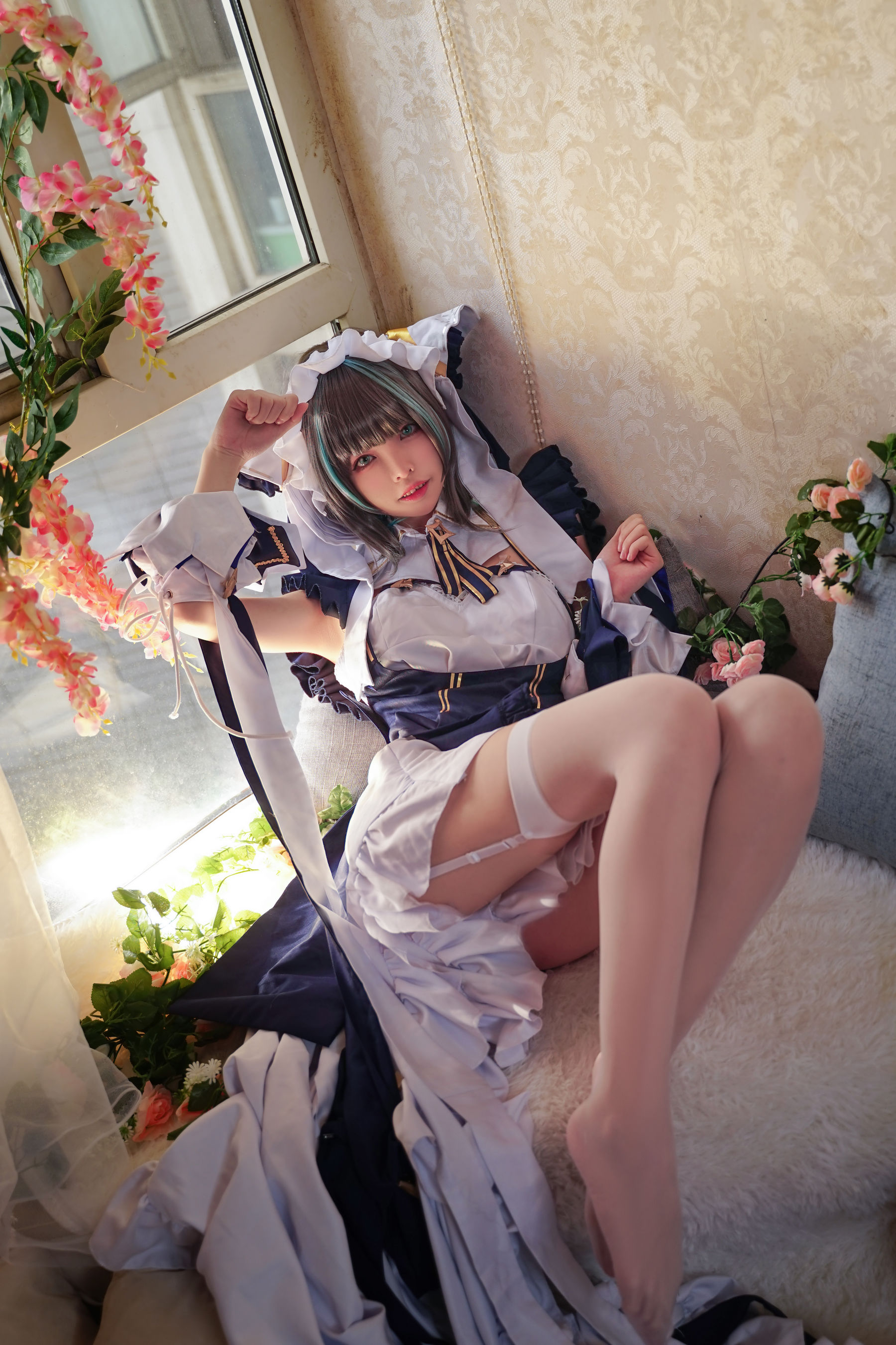[福利COS] 可可老师 - 柴郡