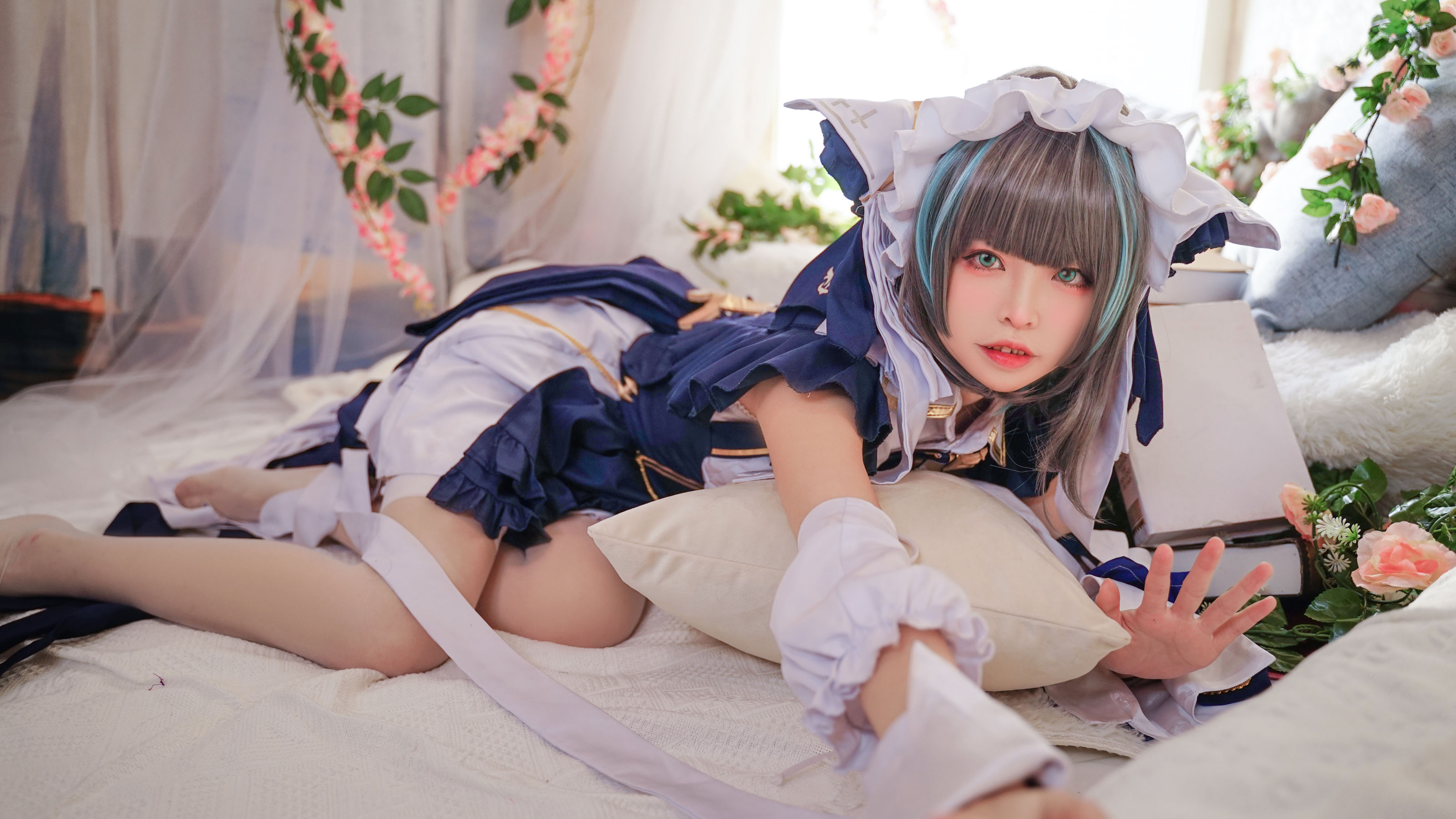 [福利COS] 可可老师 - 柴郡