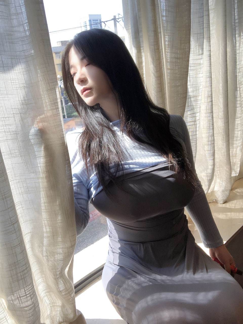 [福利COS] 奶兔biubiu - 吉他妹妹