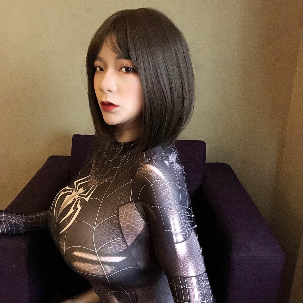 [福利COS] 奶兔biubiu - 蜘蛛侠妹妹