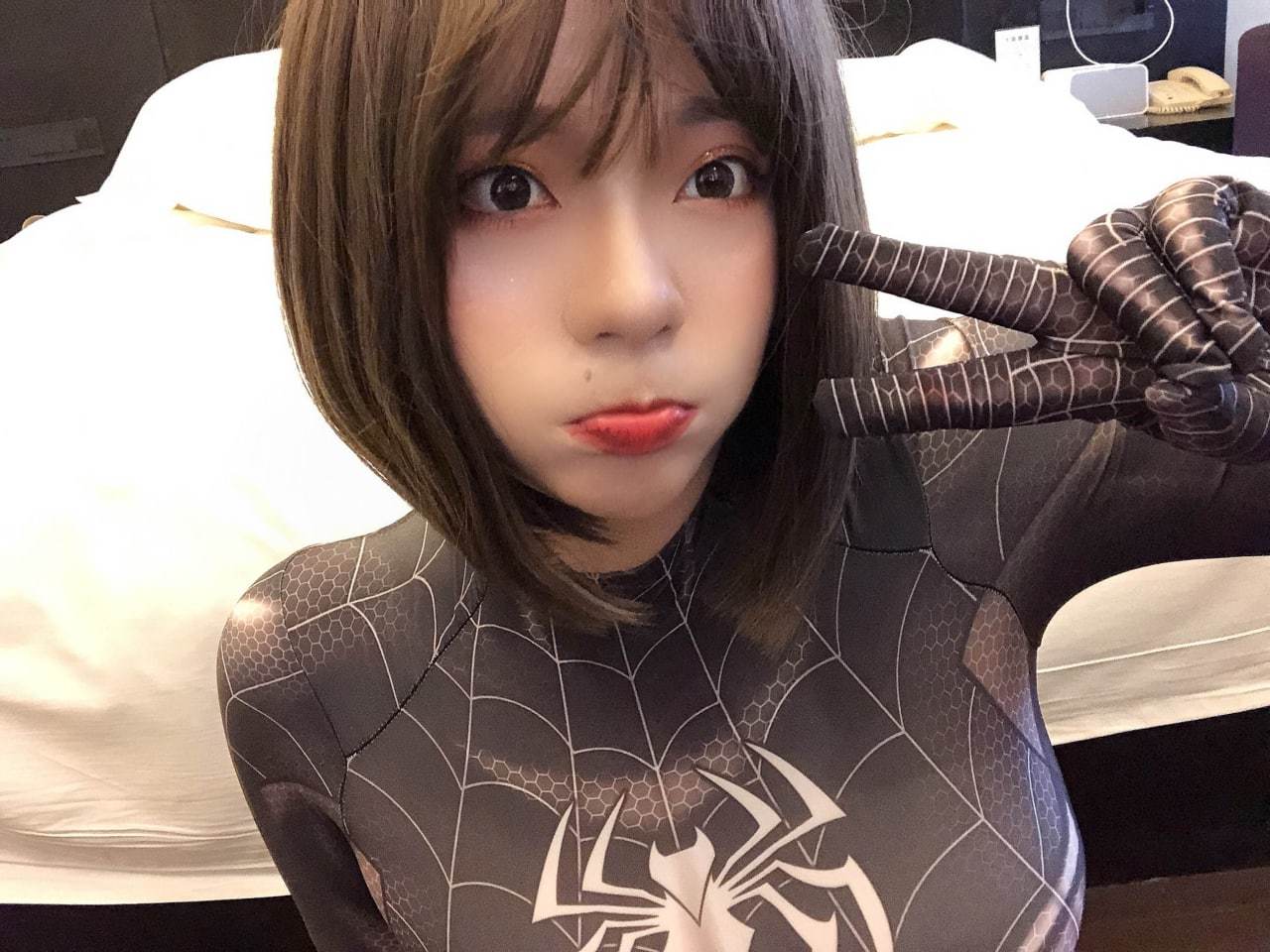[福利COS] 奶兔biubiu - 蜘蛛侠妹妹