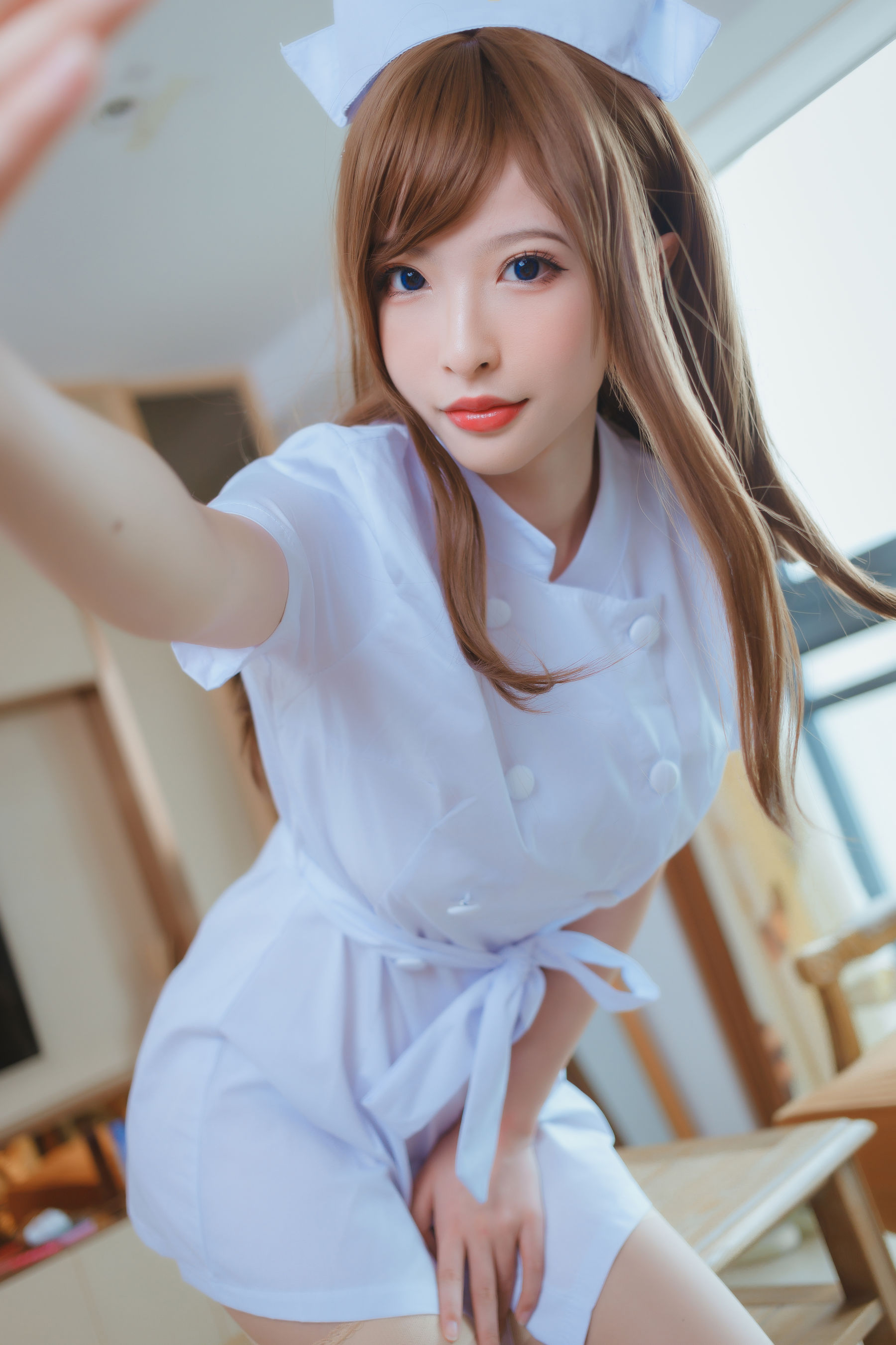 [福利COS] 尤物清水由乃 - 家庭护士