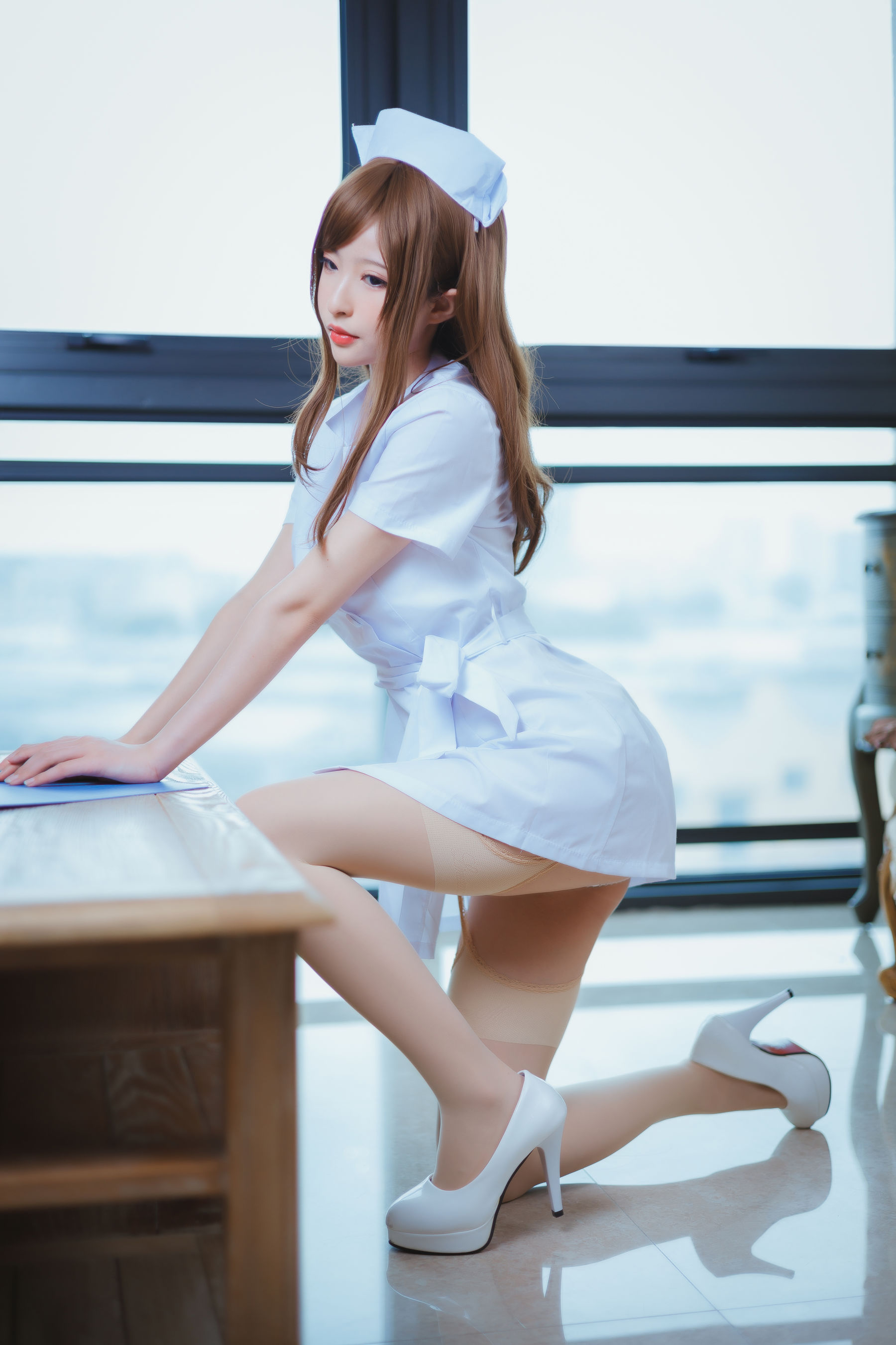 [福利COS] 尤物清水由乃 - 家庭护士