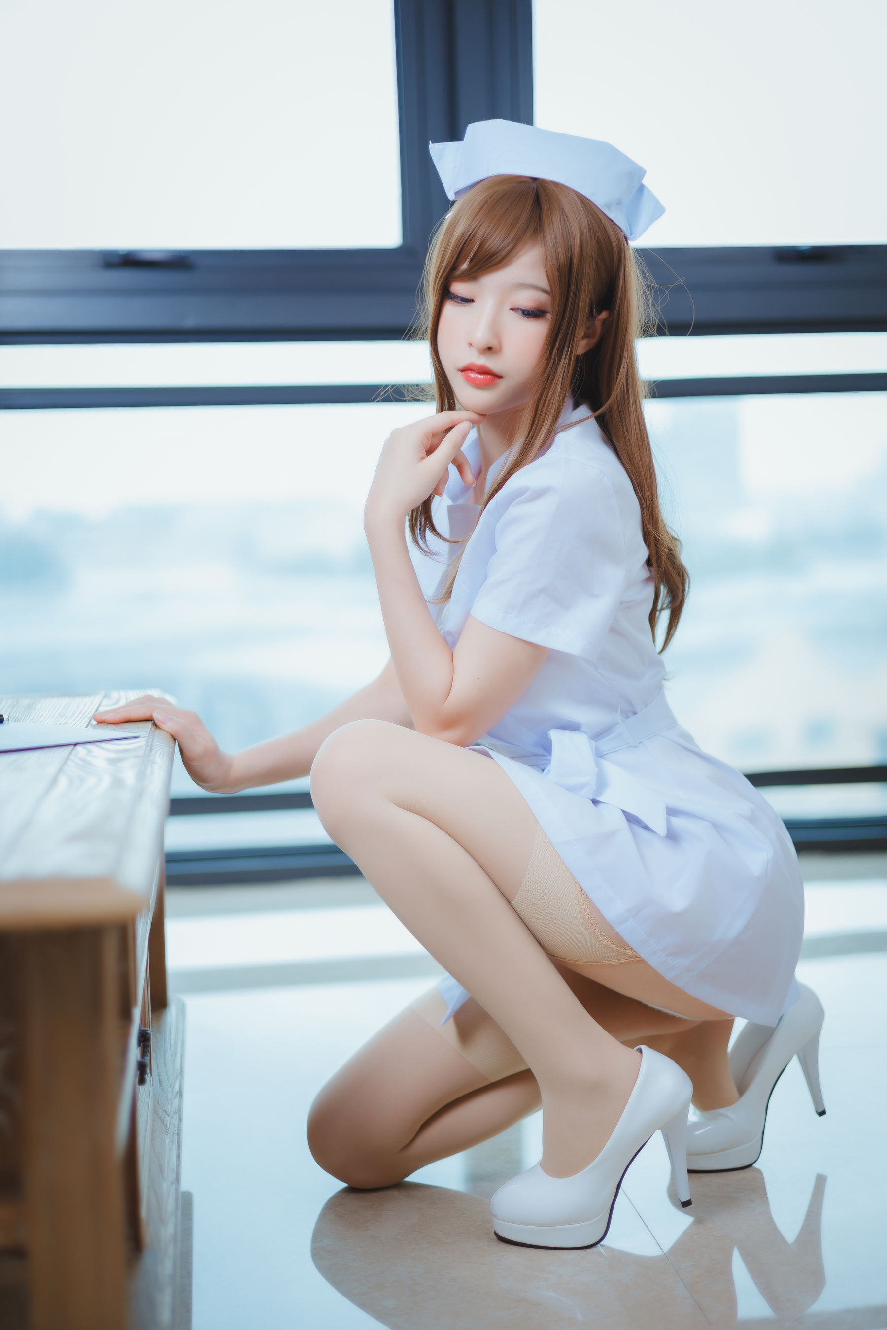 [福利COS] 尤物清水由乃 - 家庭护士